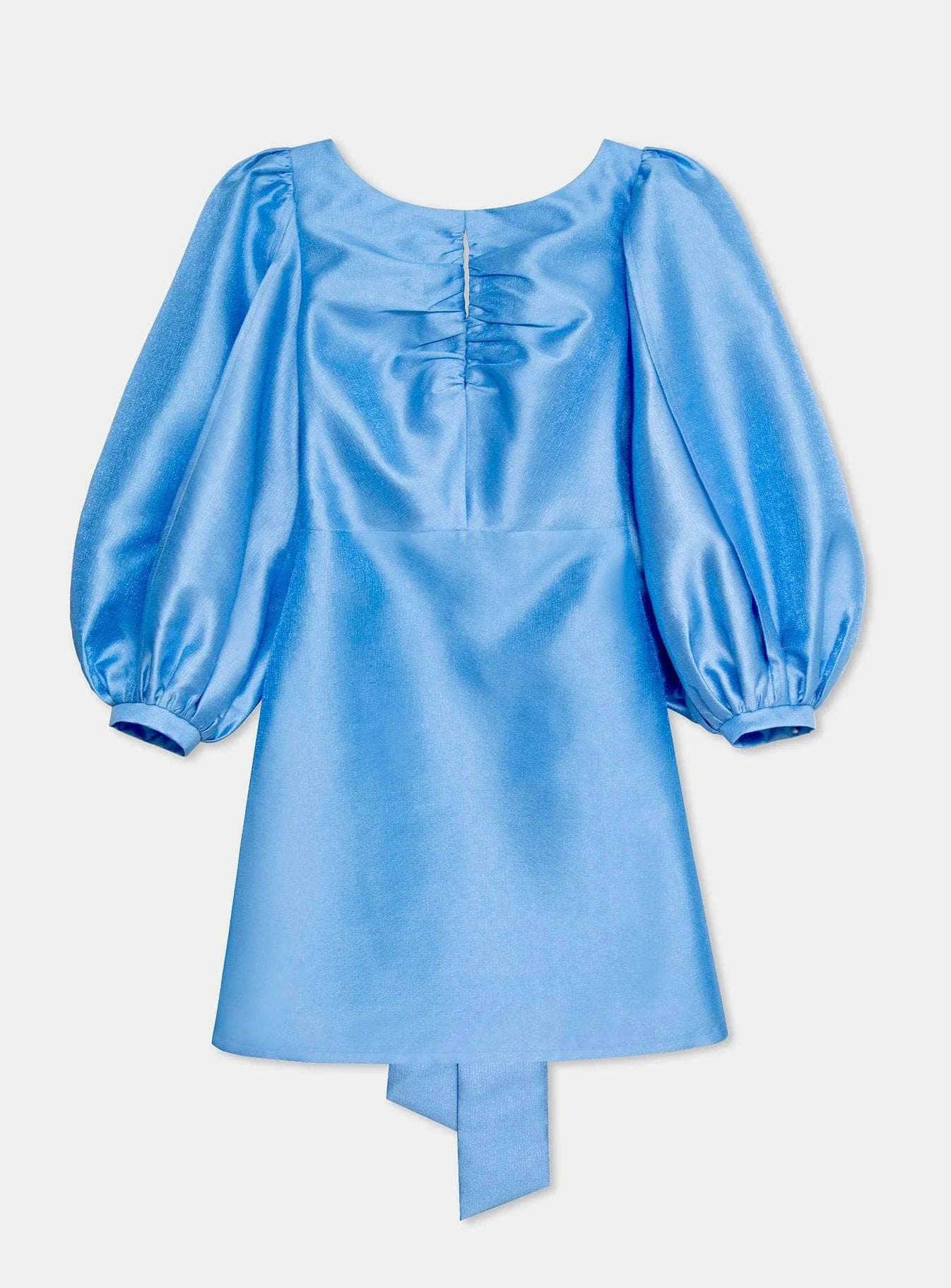 Robe Courte Liza Bleu - Laagam