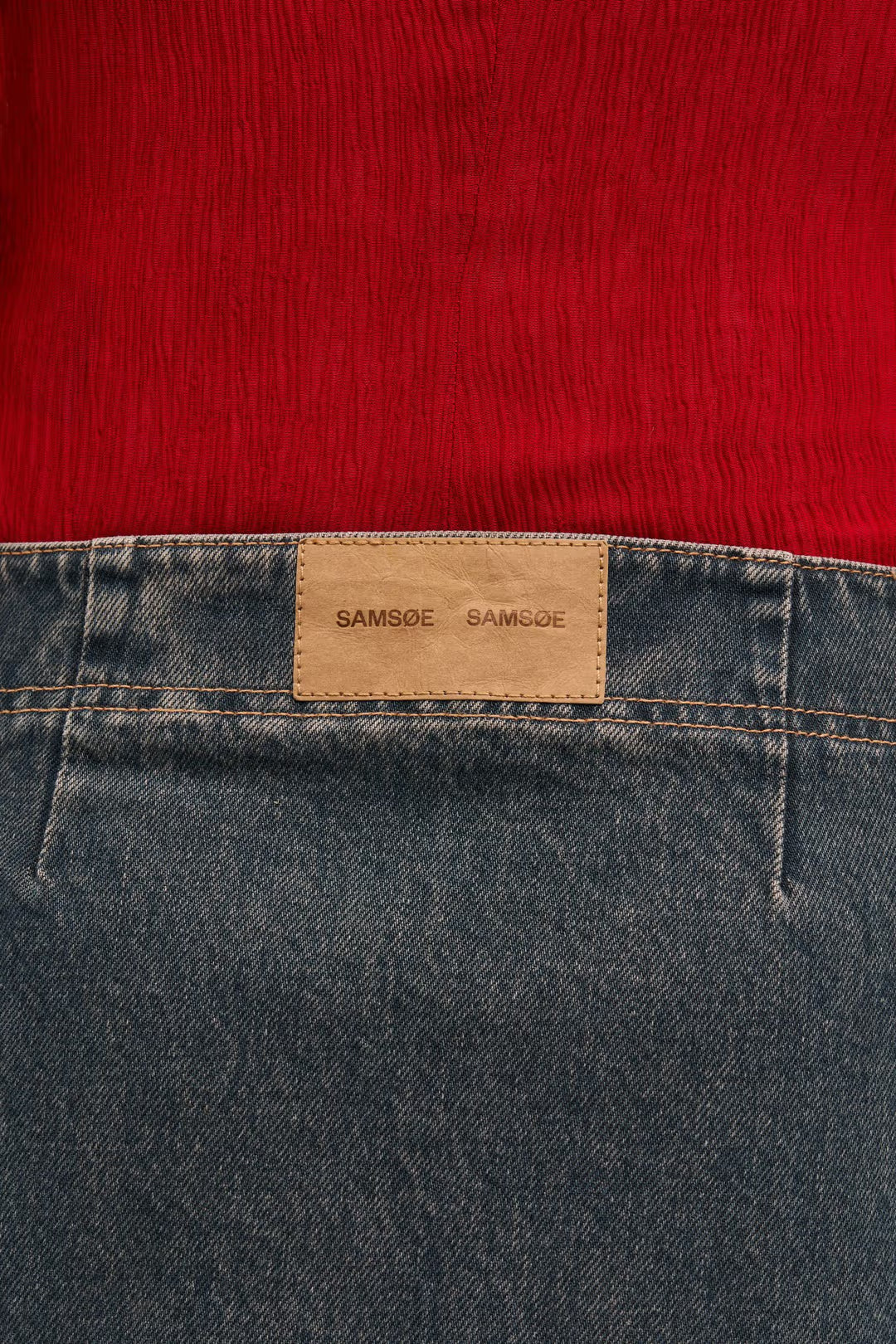 Jupe Denim Sabethy - Samsoe Samsoe