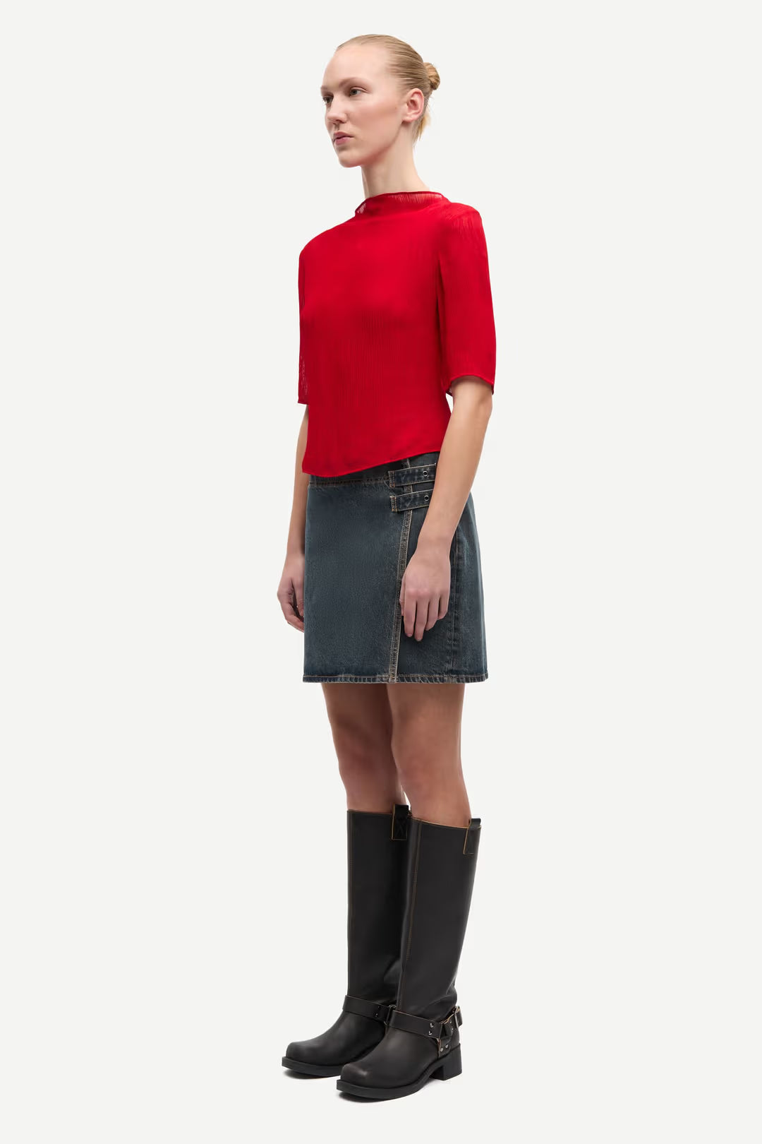Jupe Denim Sabethy - Samsoe Samsoe