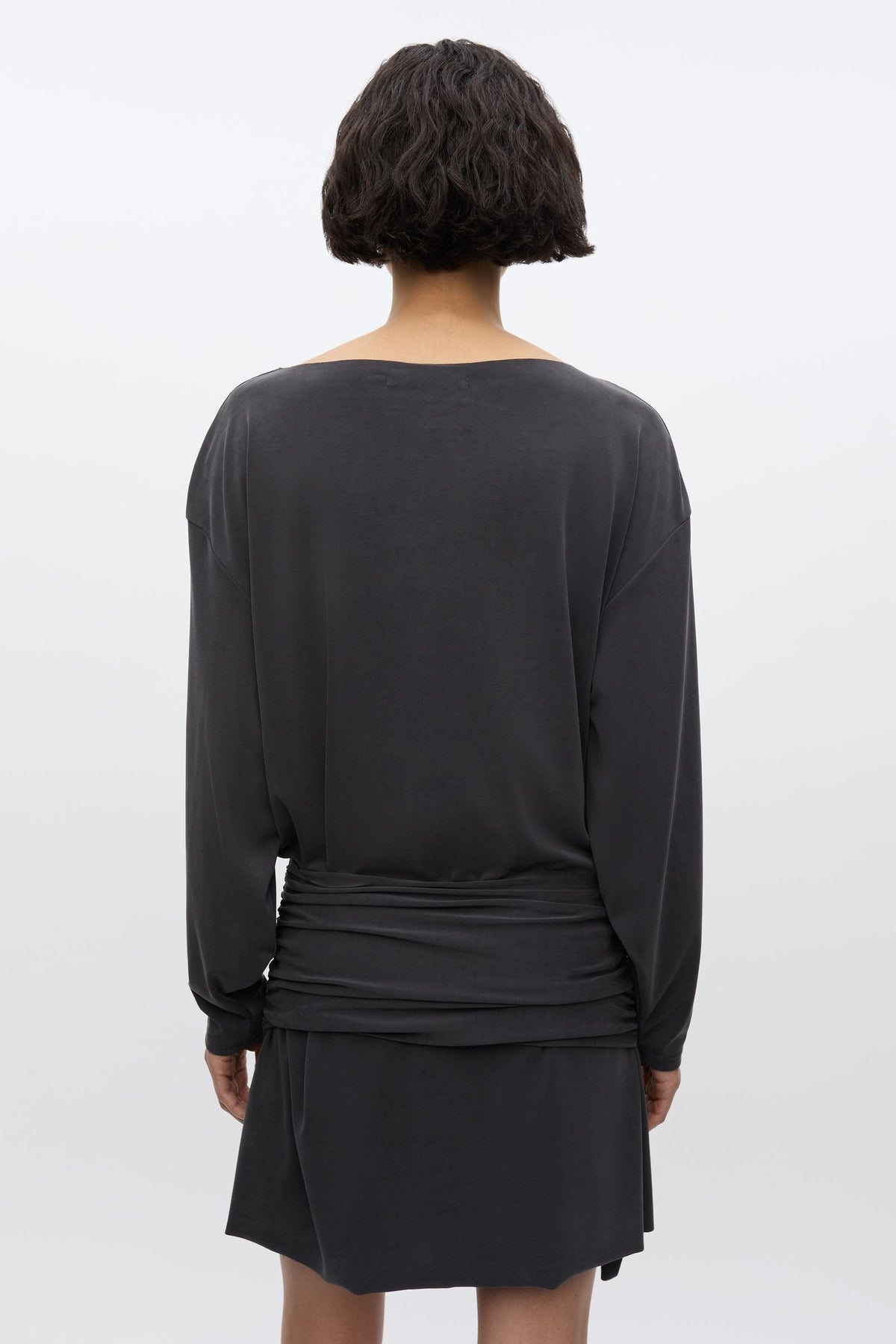 Robe Courte Sasue Noir Délavé - Samsoe Samsoe