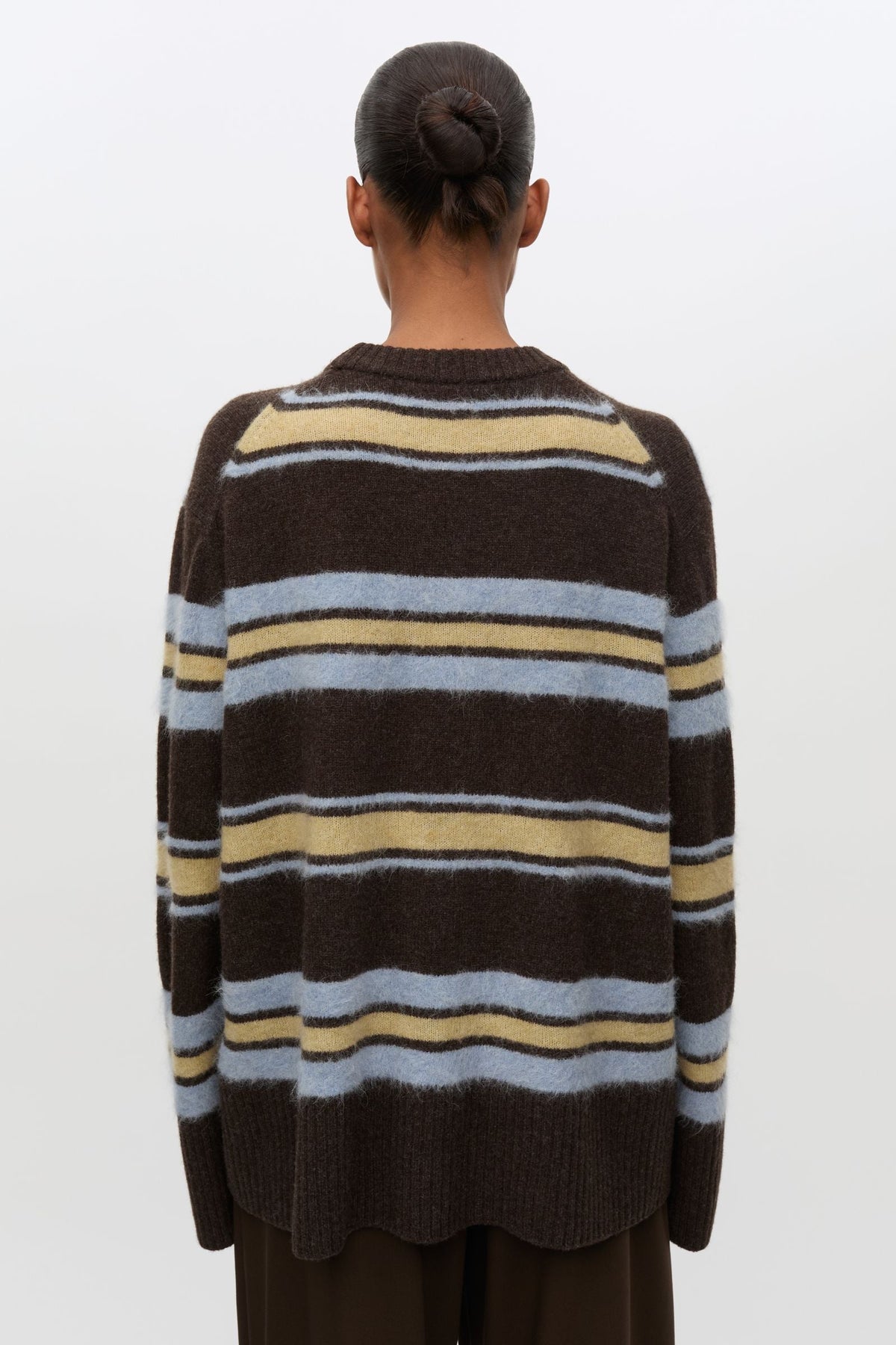 Pull Rayé Sarut Marron - Samsoe Samsoe