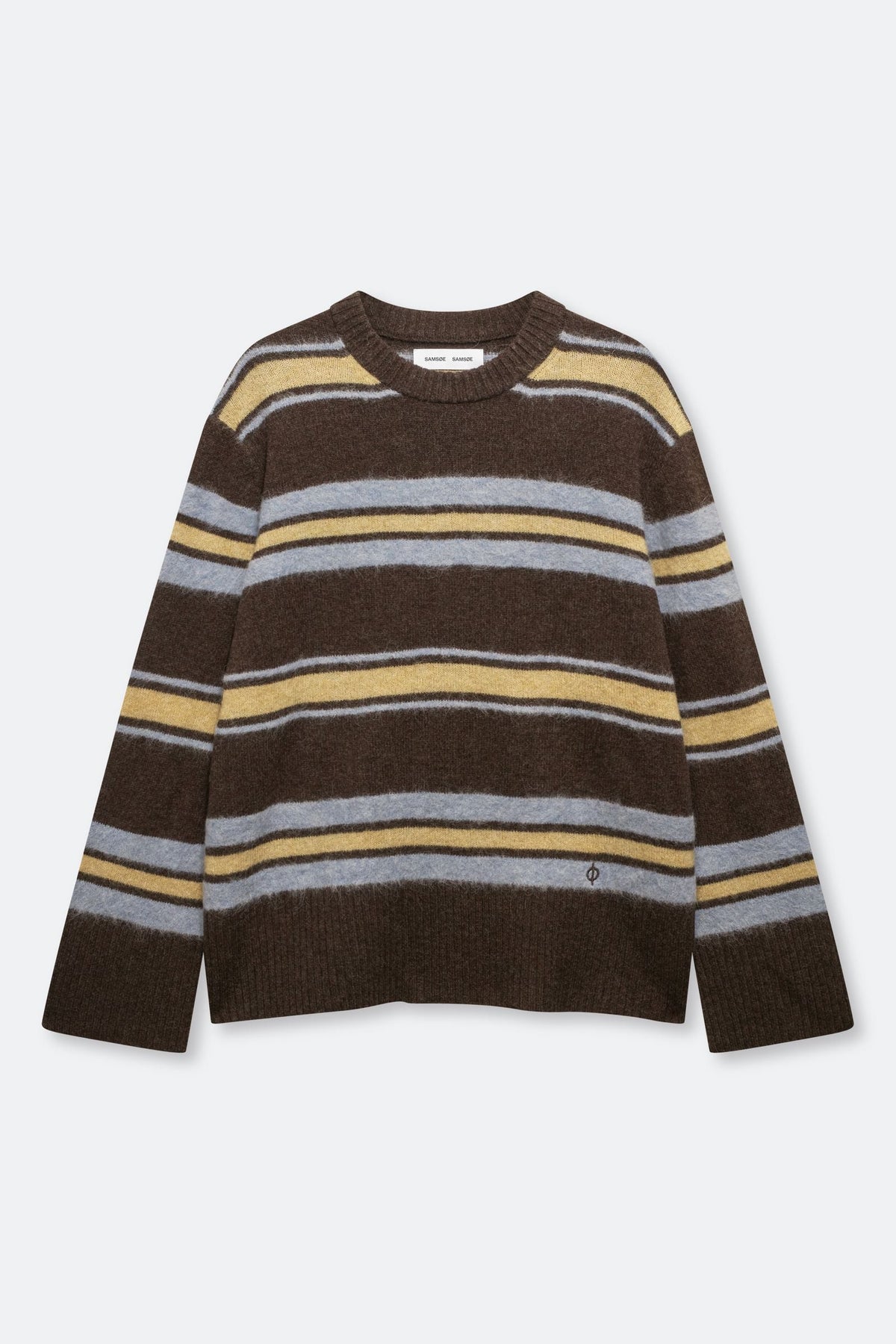 Pull Rayé Sarut Marron - Samsoe Samsoe