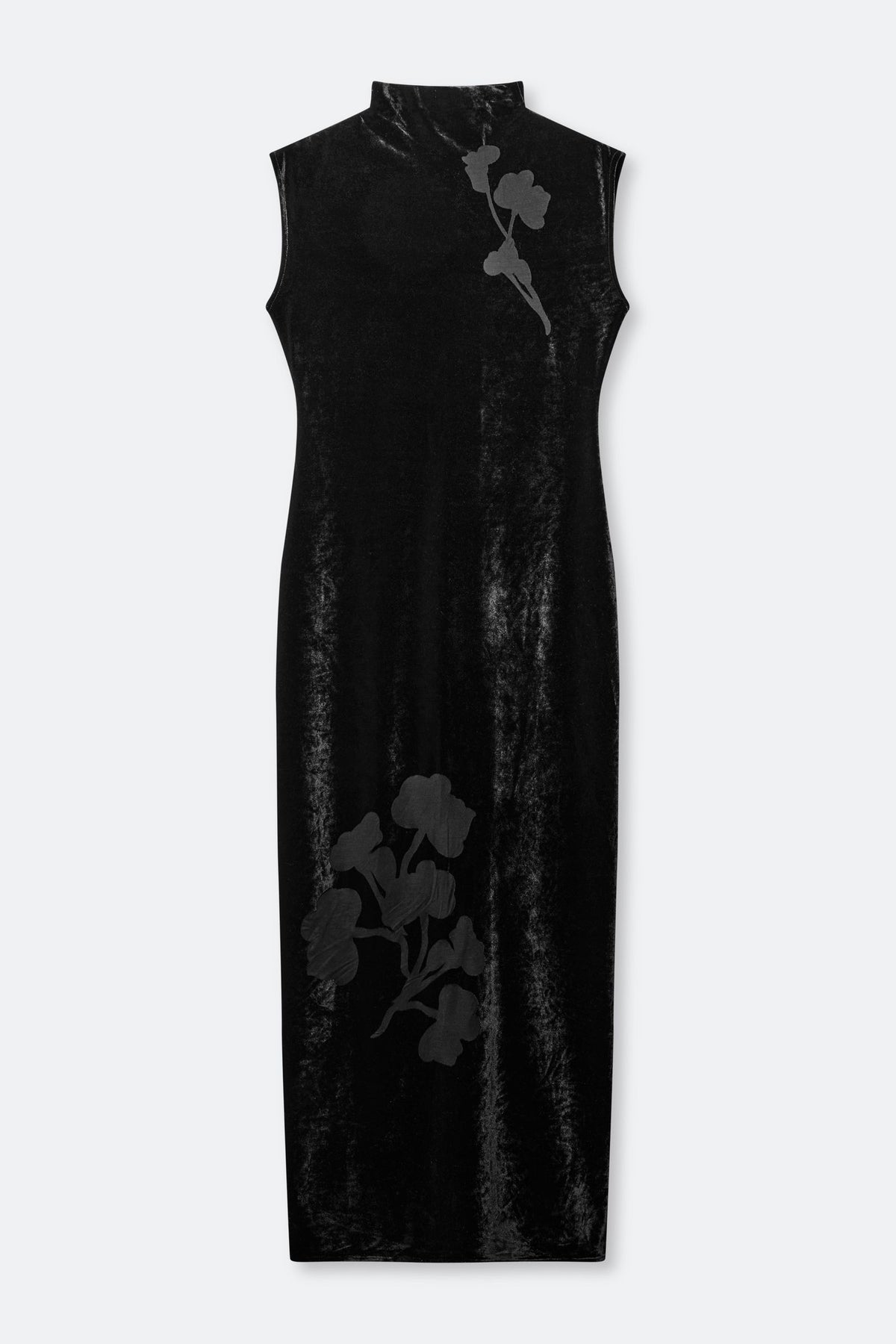Robe Longue Sakalani Noire Fleurie - Samsoe Samsoe