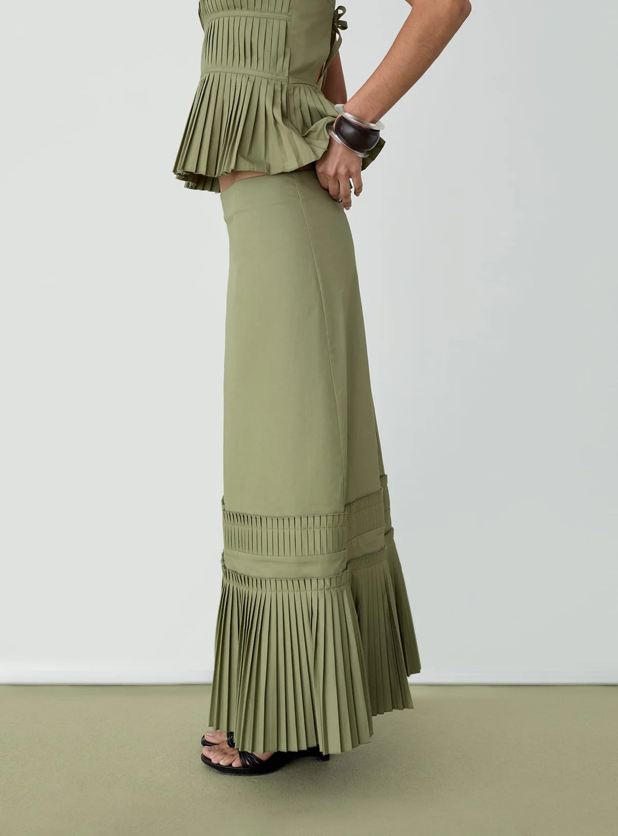 Jupe Midi Leah - Laagam