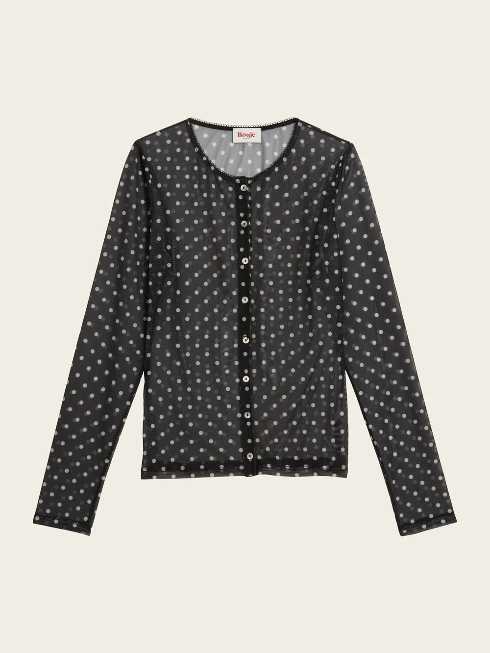 Top Barcley Pois - Rouje