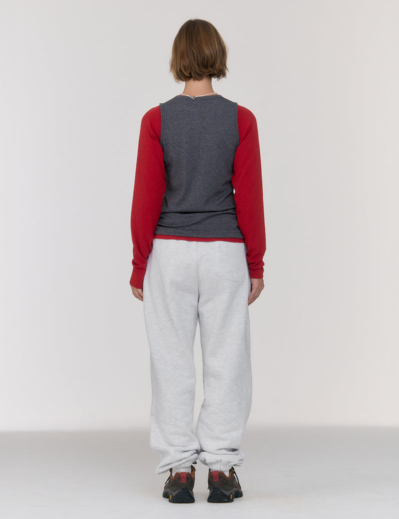 Top Superposé Rouge - Sienne