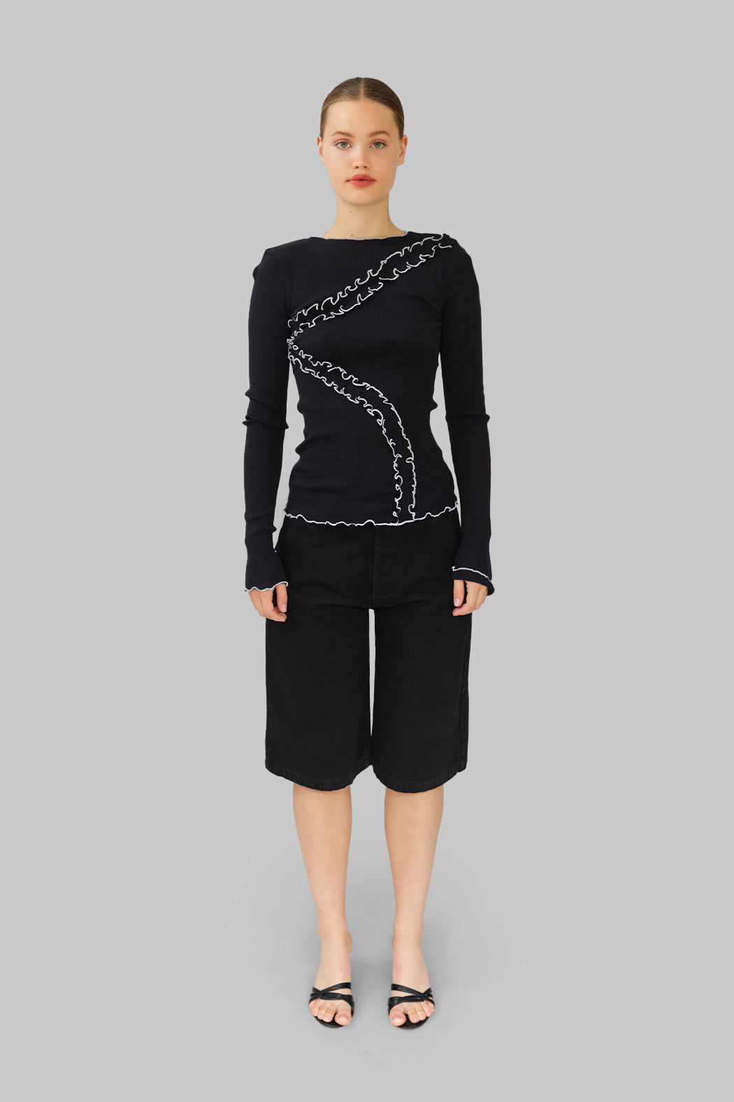 Top Gisèle Seamless Black - OpéraSPORT