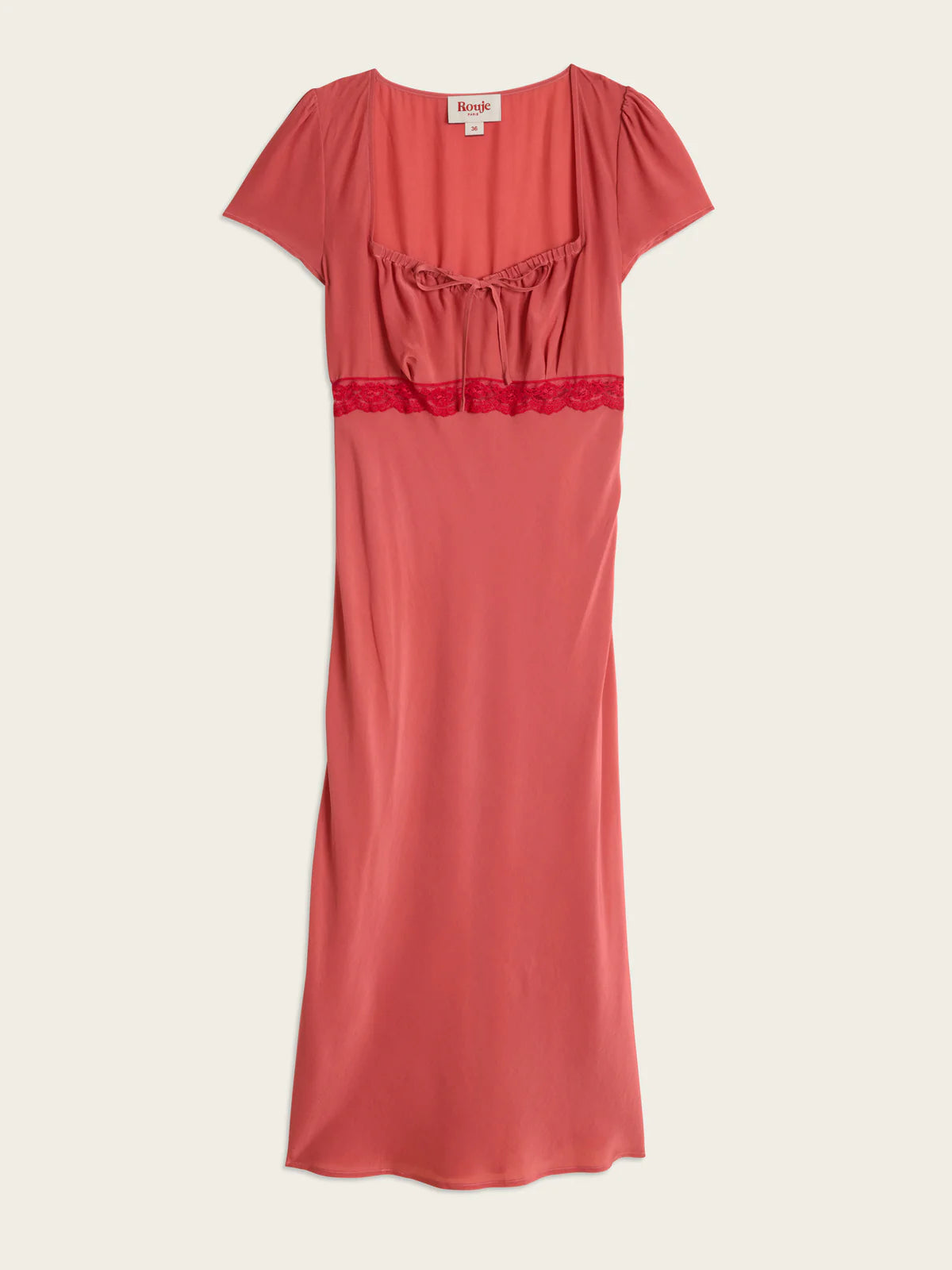 Robe Inès Blush - Rouje