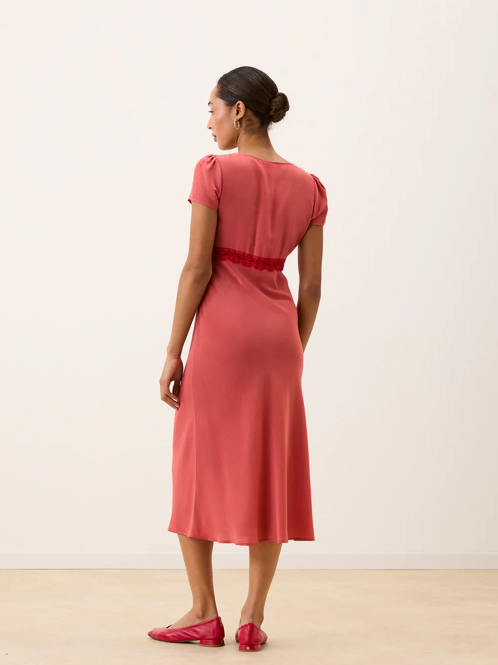 Robe Inès Blush - Rouje