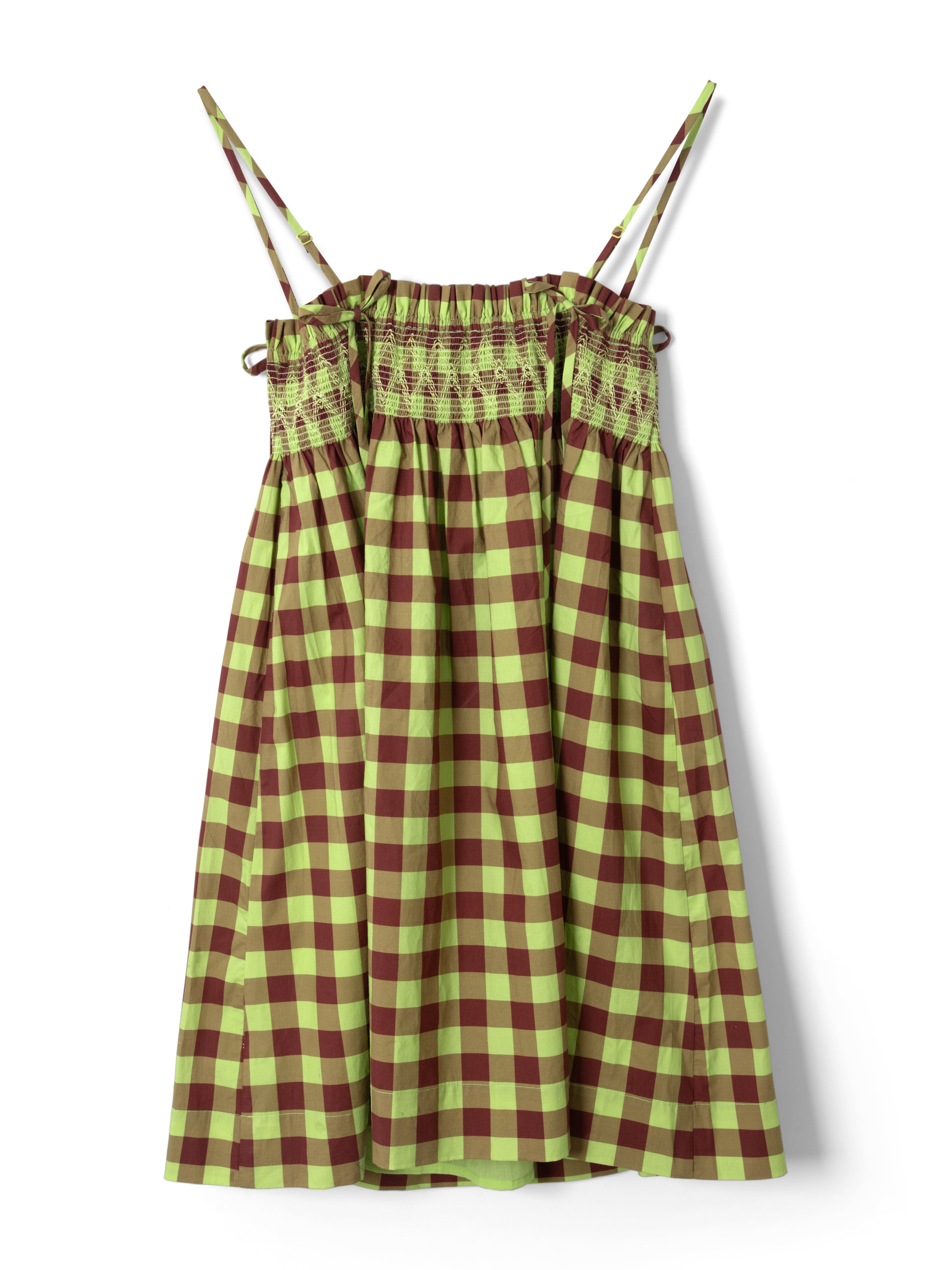 Robe à Carreaux Lilo - Damson Madder