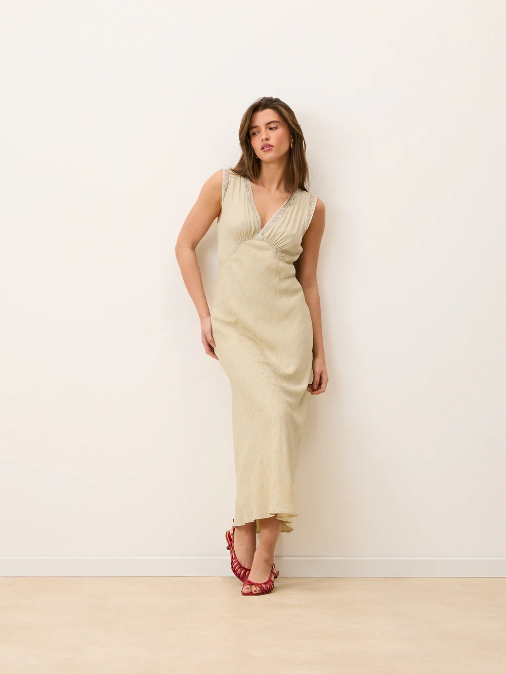 Robe Beige Minette - Rouje
