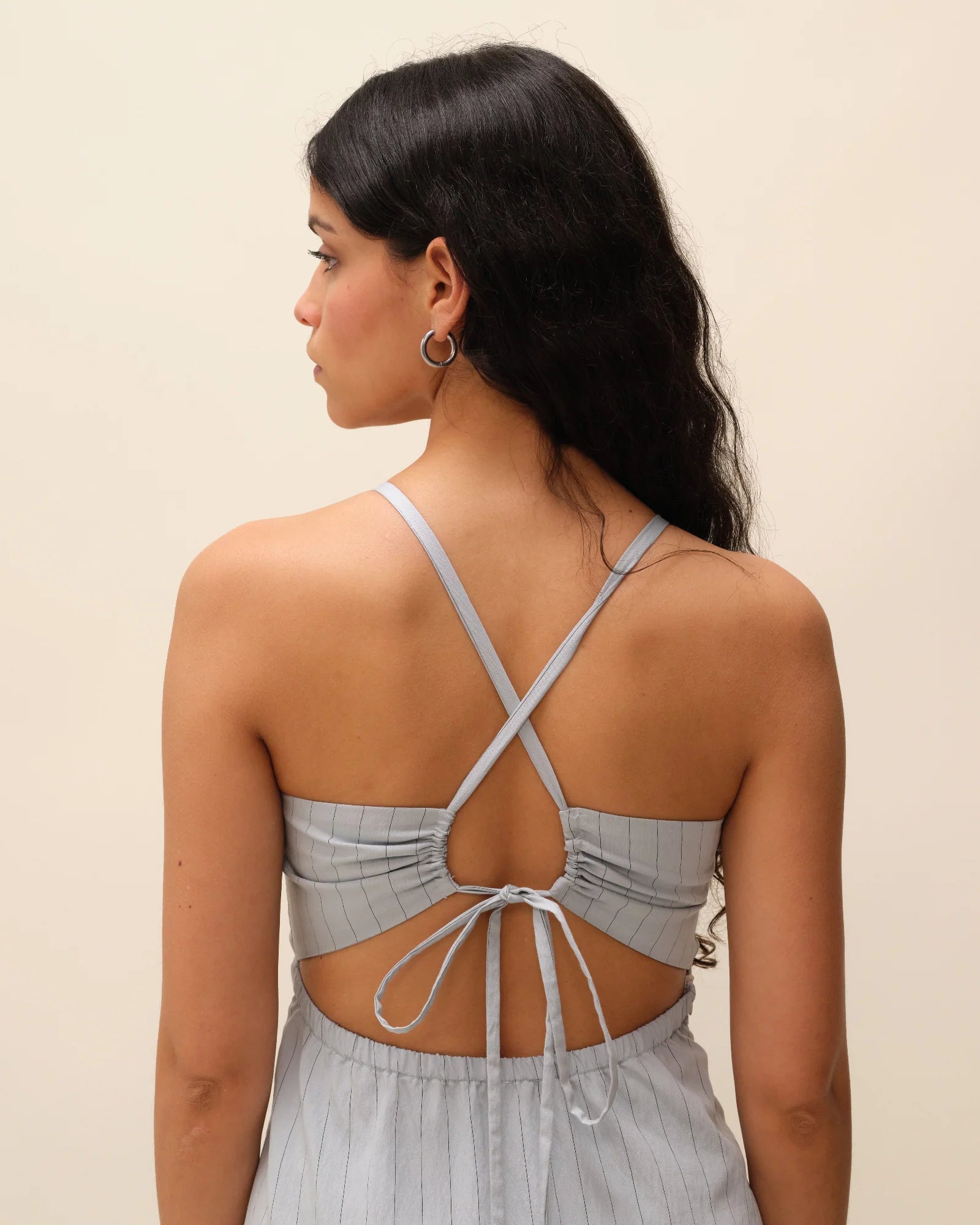 Robe Tania Blue Mist - Nitah