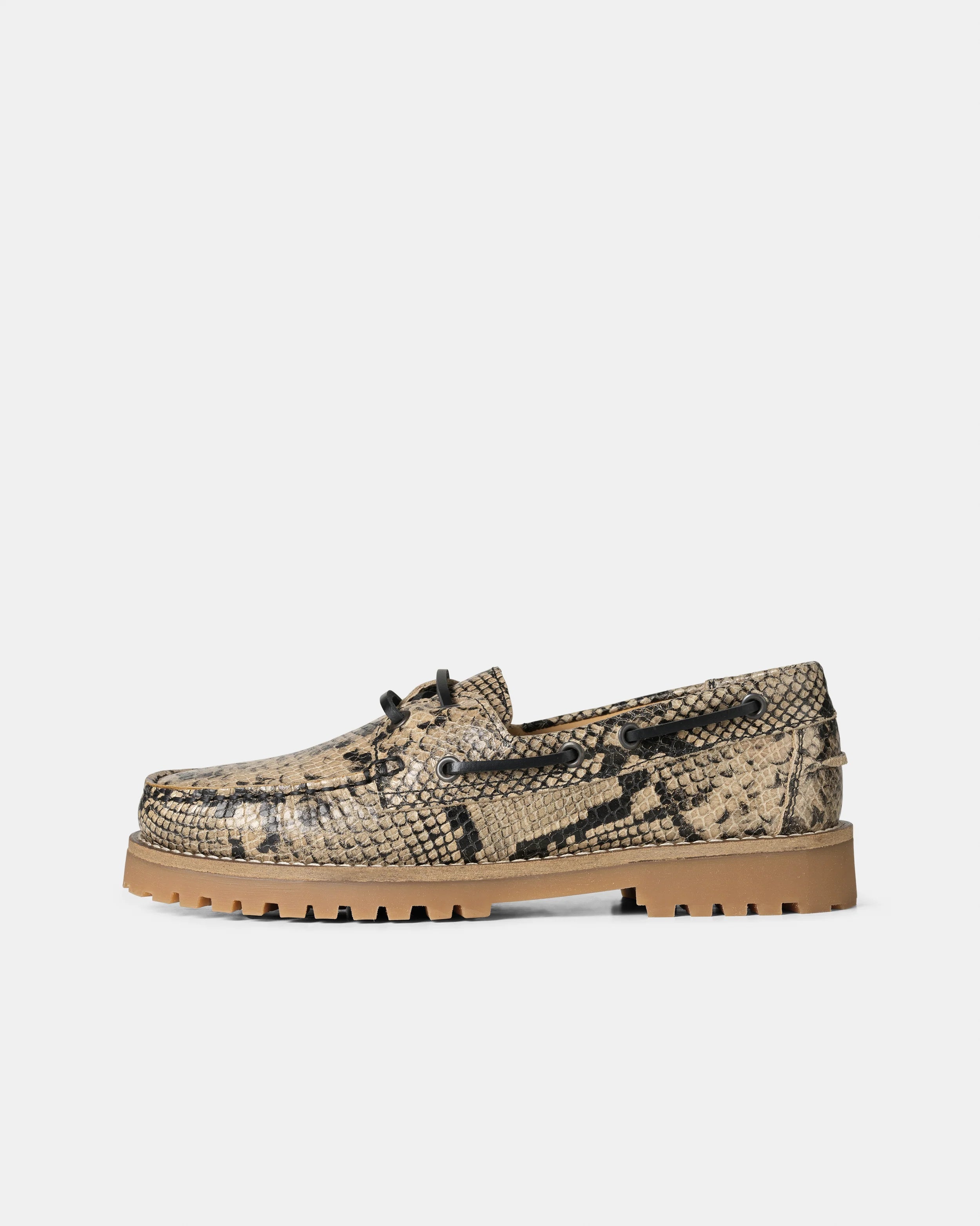 Chaussures Bateau Ollie Serpent - Garment Project