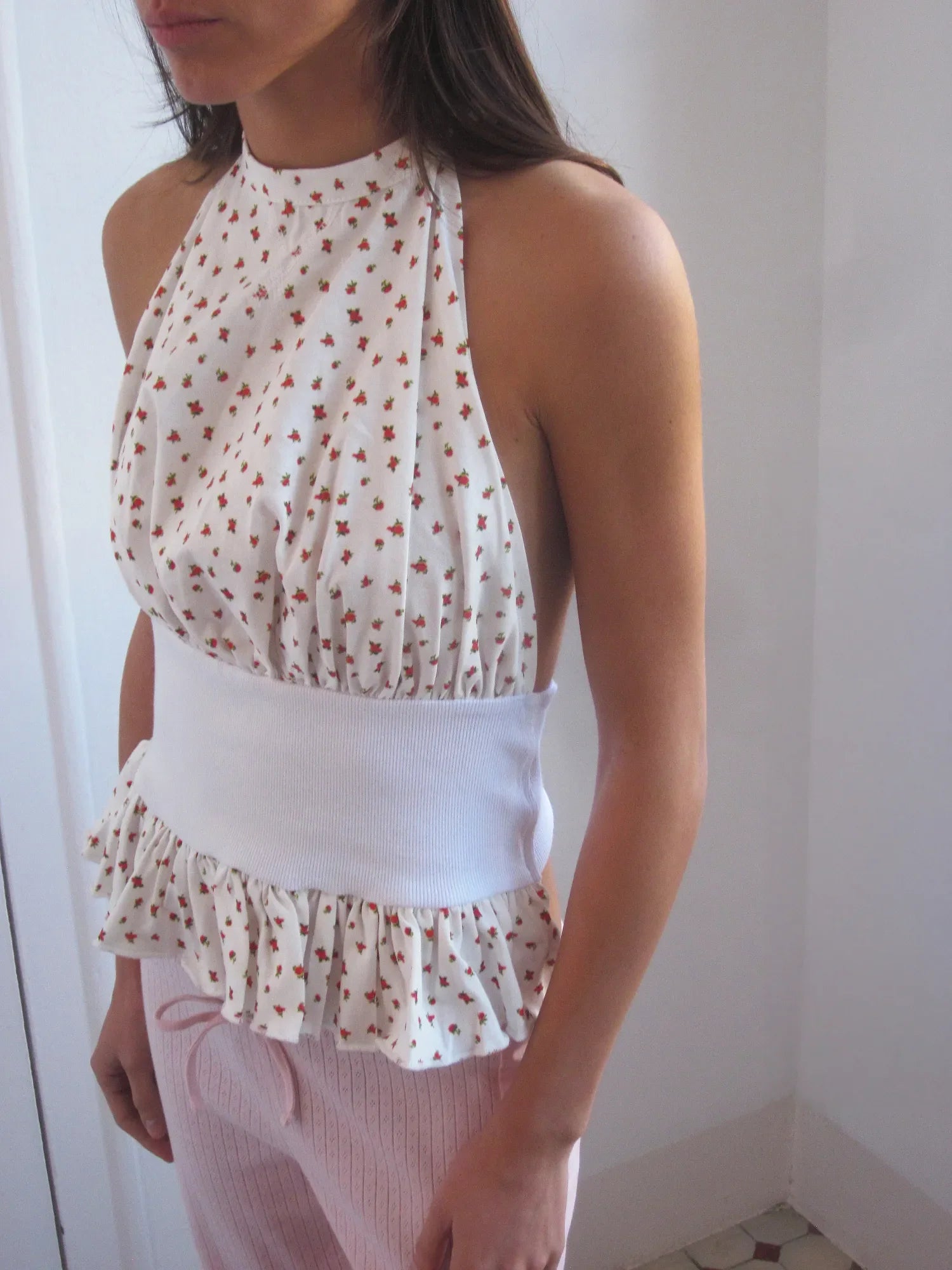 Top Palmer Blanc - Susmie&