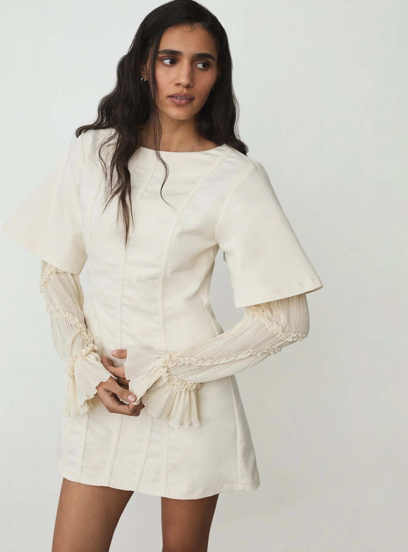 Robe Rosette Ecru - Laagam