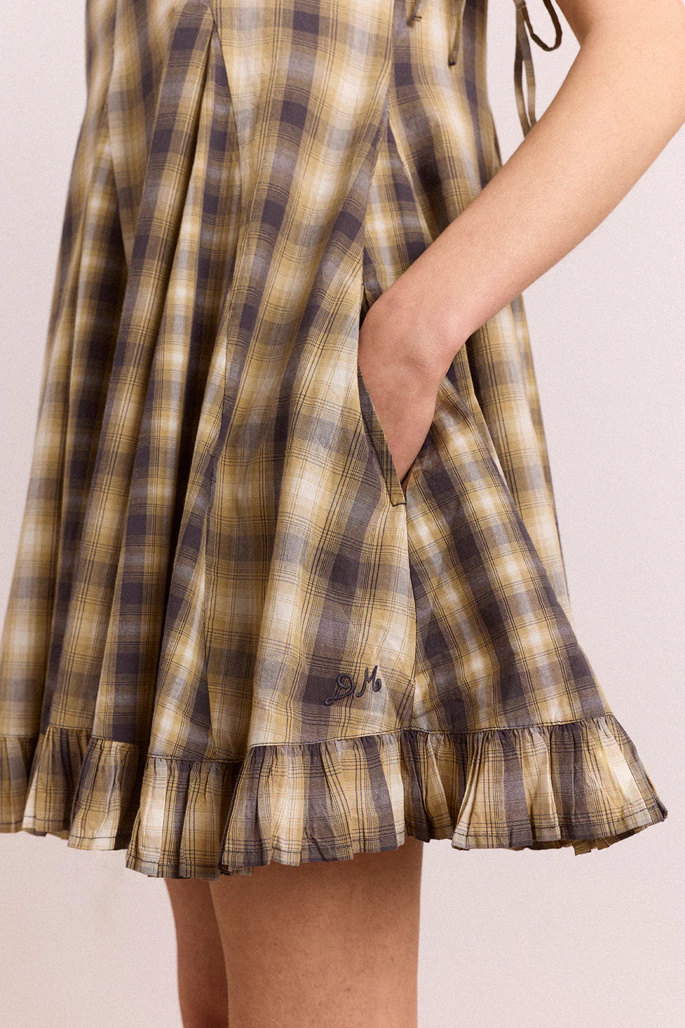 Robe Sabina Checks - Damson Madder