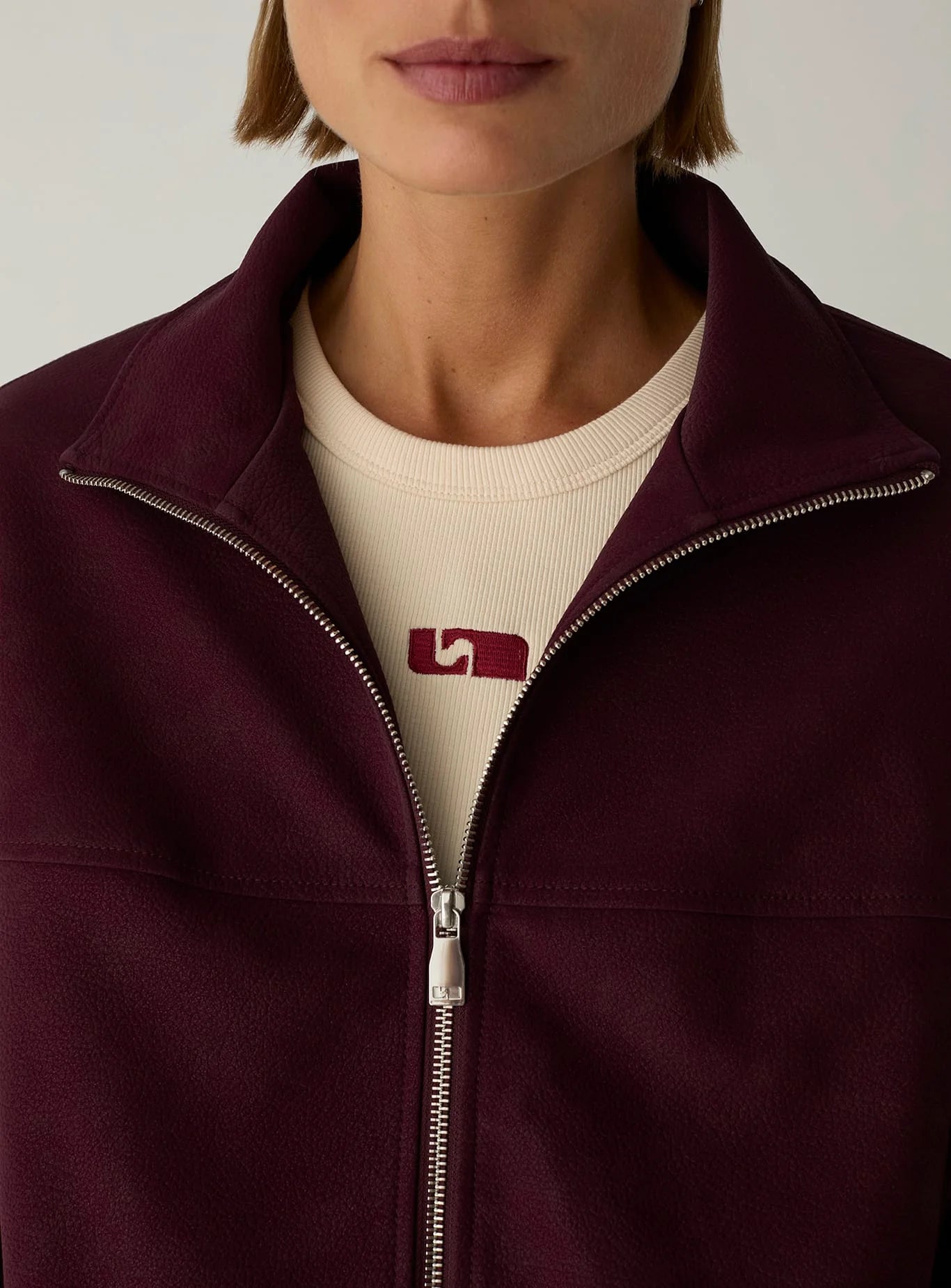 Bomber Signy Bordeaux - Laagam