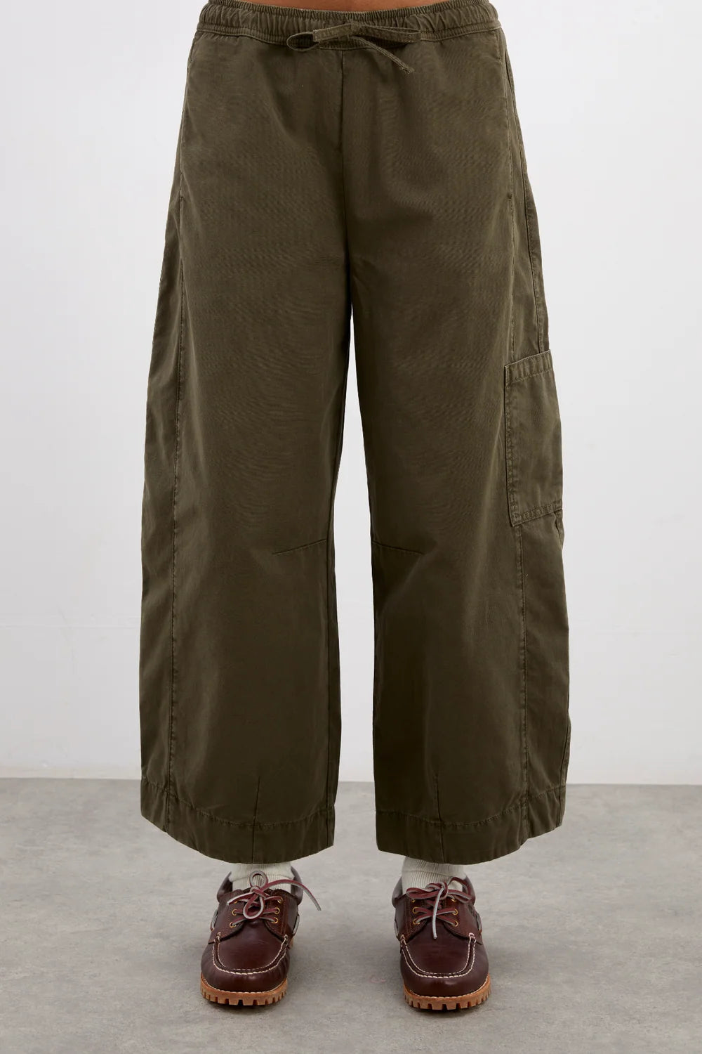 Pantalon Felix Twill Olive - Damson Madder