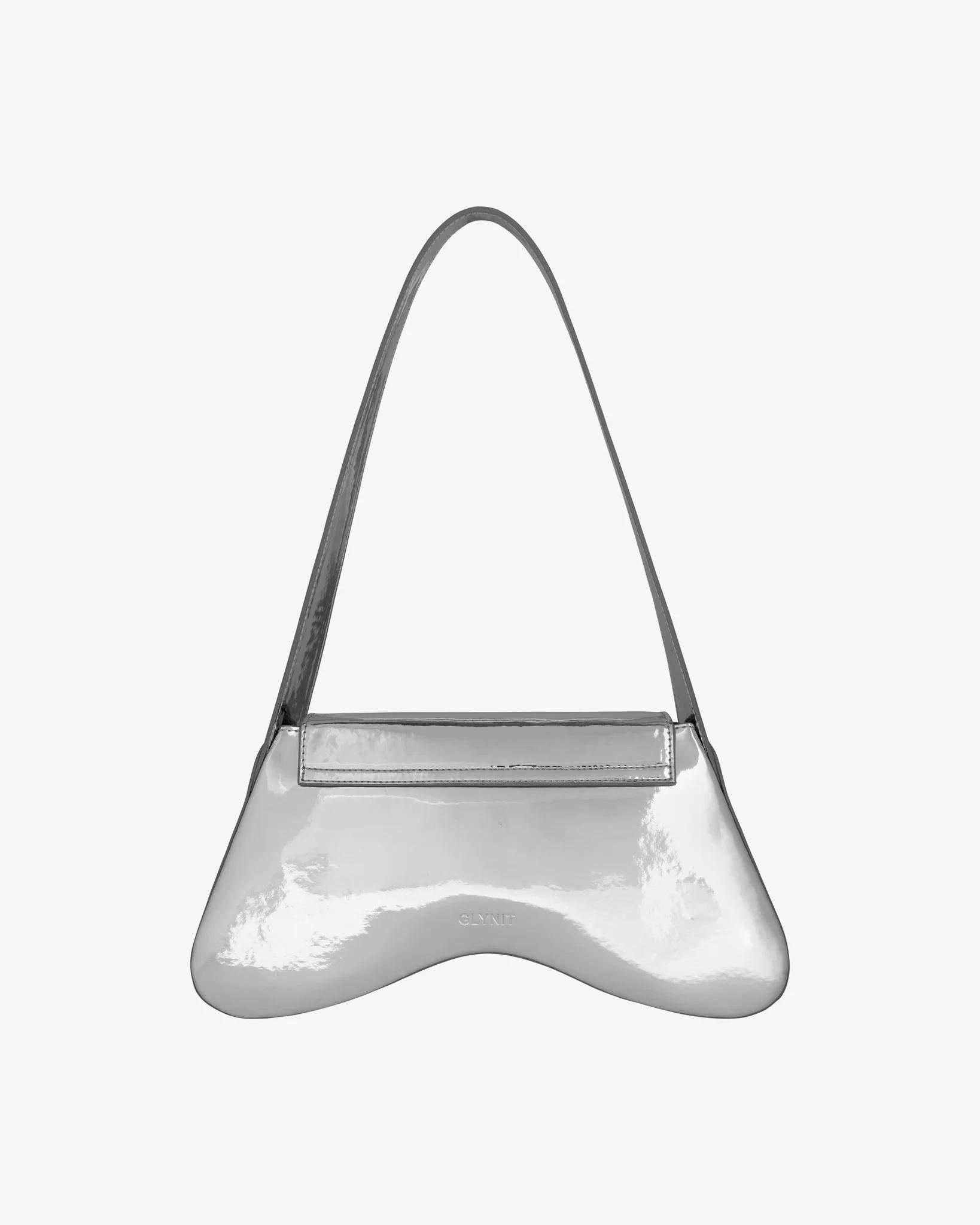 Sac à main argenté Ava - Glynit