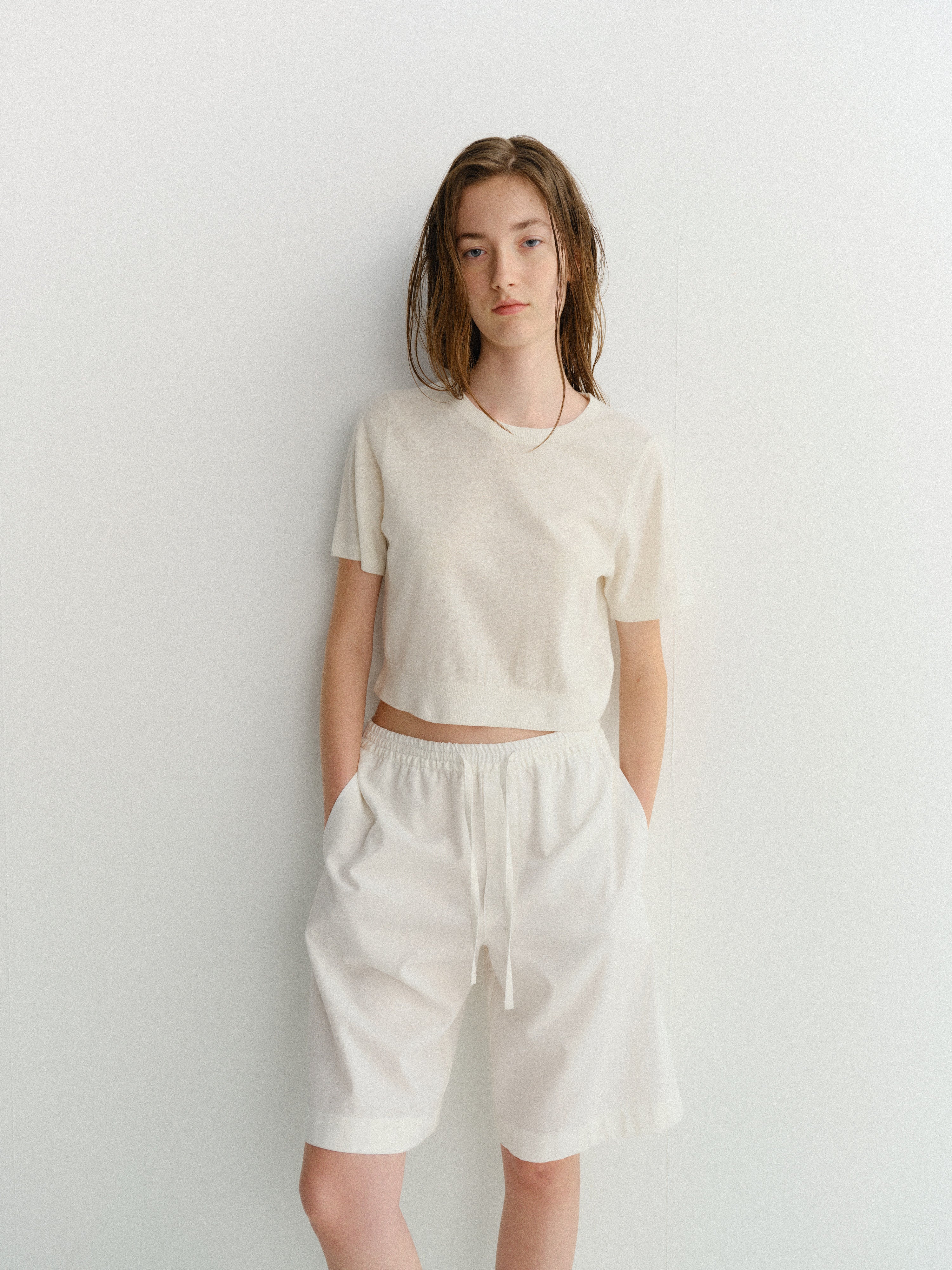 Bermuda Coton Blanc - Dunst