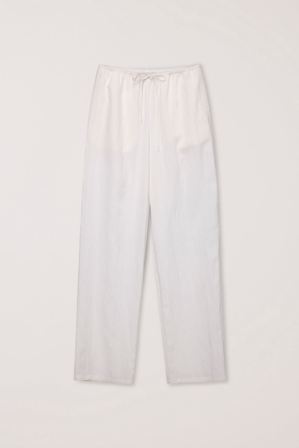 Pantalon Coton Lin Ivoire - Dunst