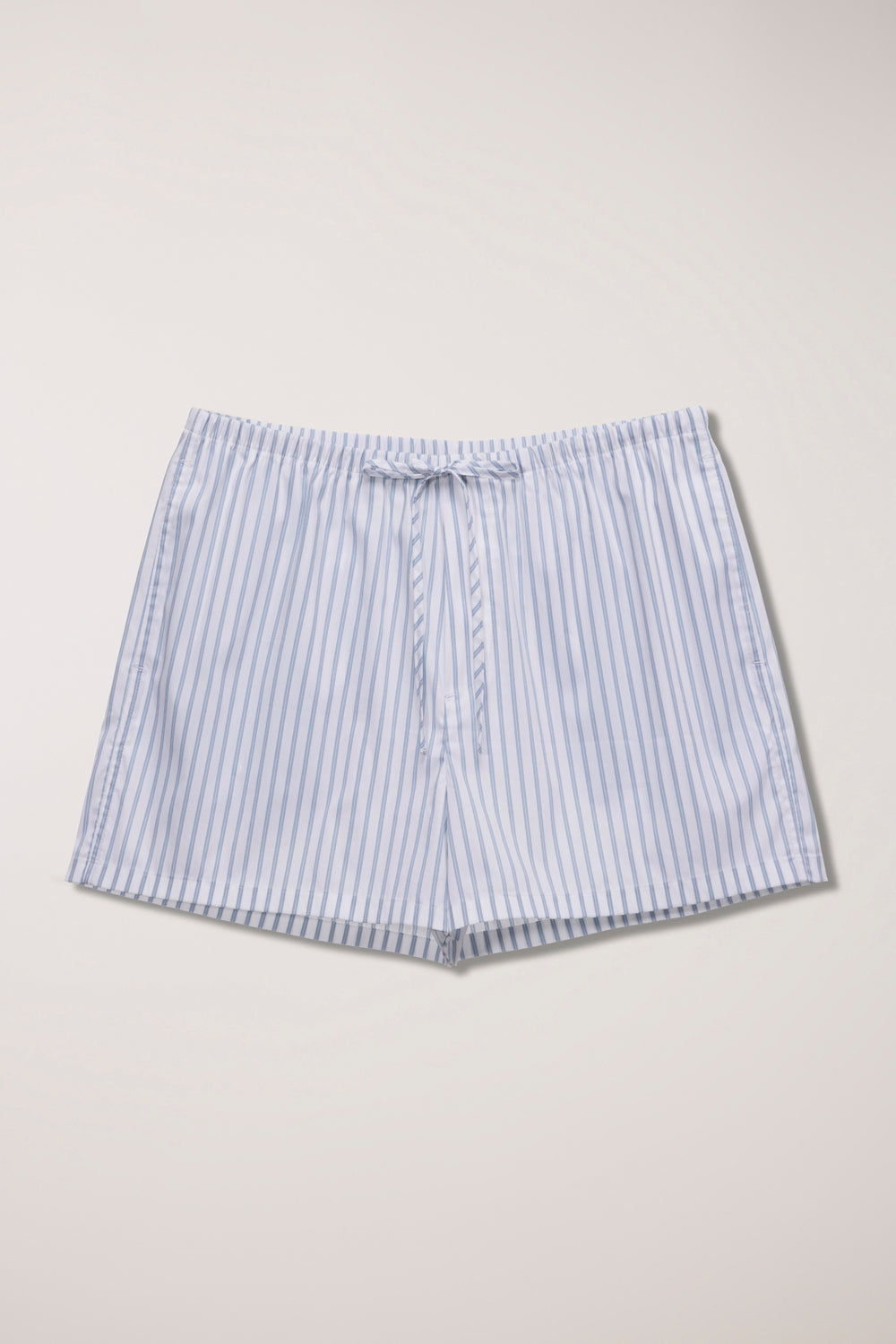 Mini Short Rayé Blanc Coton - Dunst