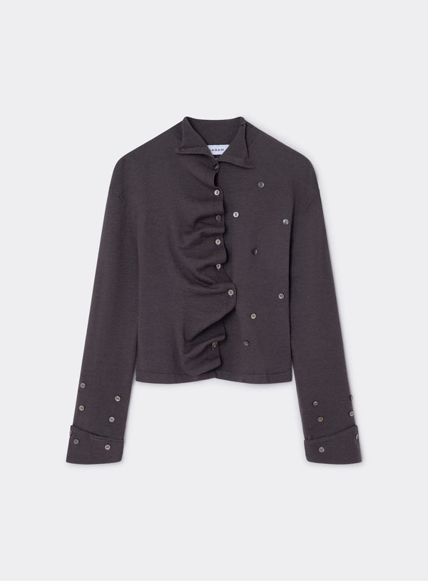 Cardigan Fia Gris - Laagam