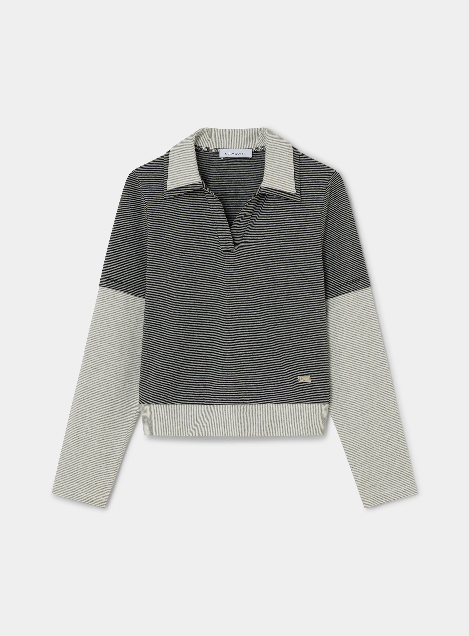 Polo Candace Gris - Laagam
