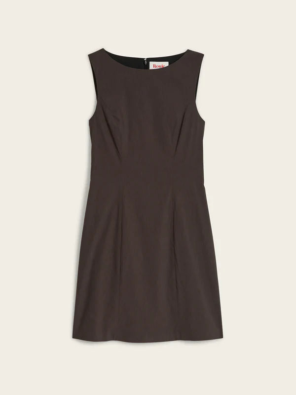 Robe Alberta Marron - Rouje