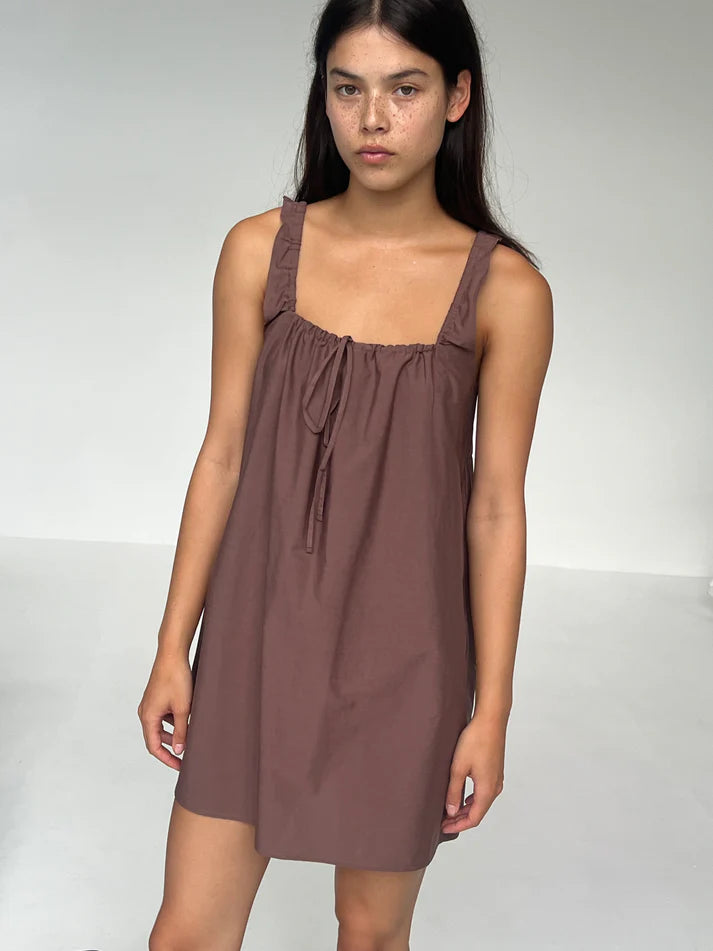 Robe Courte Bow - Deiji Studios
