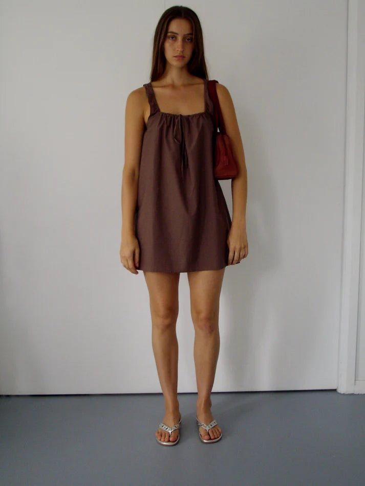 Robe Courte Bow - Deiji Studios