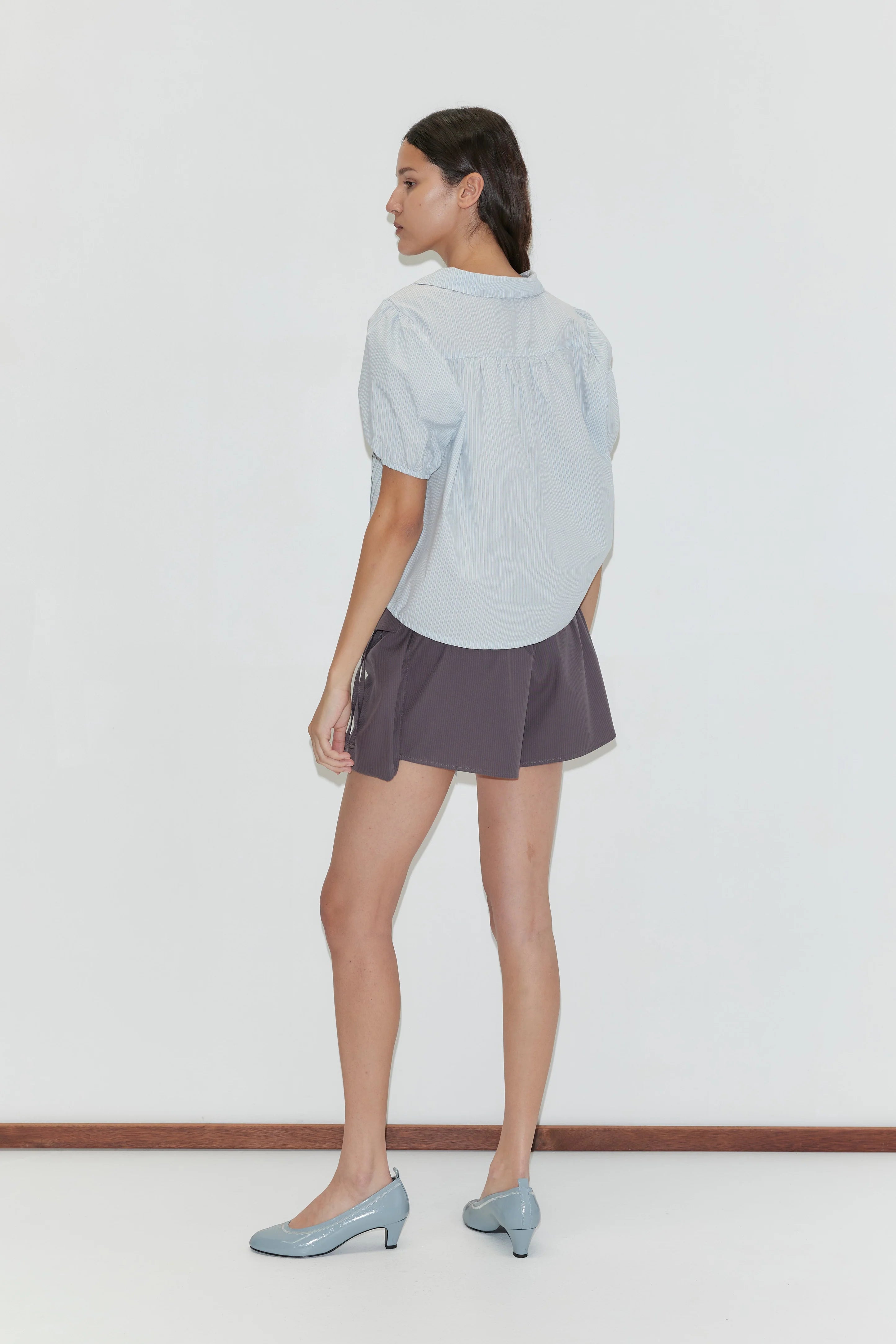 Short Micro Poches Gris - Deiji Studios