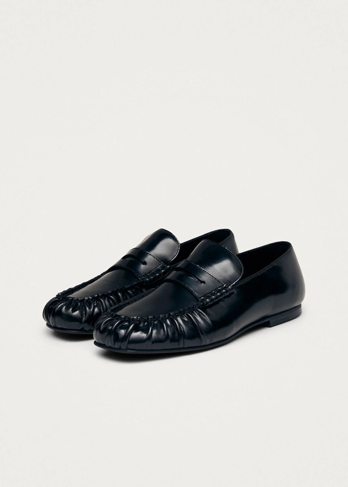 Mocassins Aven Cuir Noir - Alohas