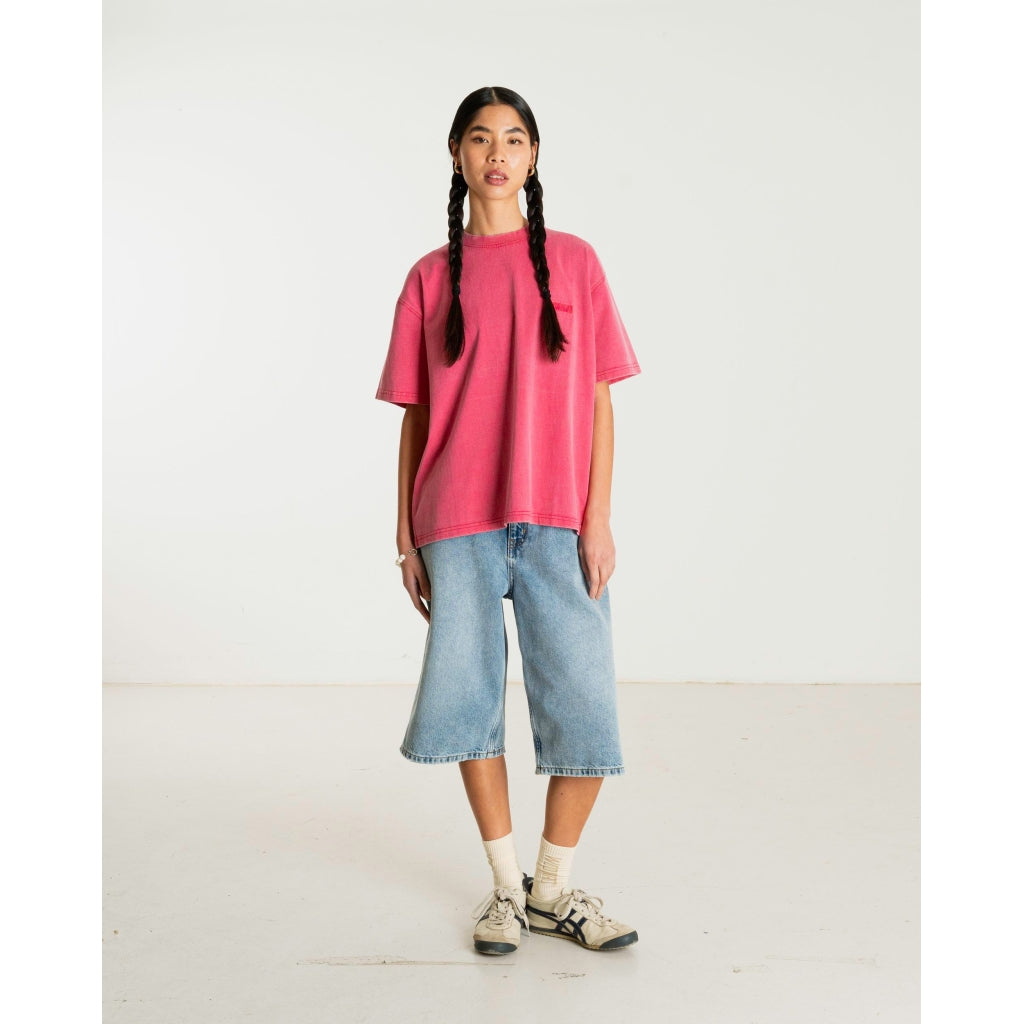 Bermuda en Jean Bleu Clair Shan - Woodbird