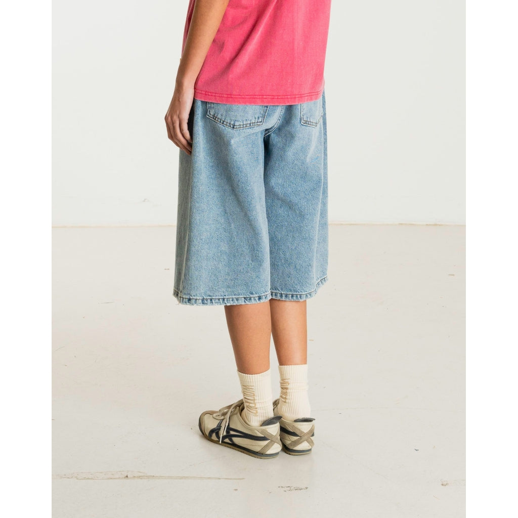 Bermuda en Jean Bleu Clair Shan - Woodbird