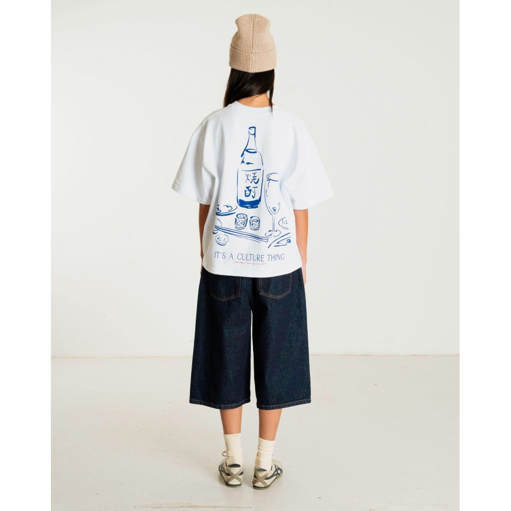 Bermuda en Jean Bleu Foncé Shan - Woodbird