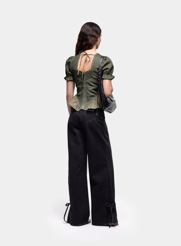 Blouse Khaki Regina - Laagam