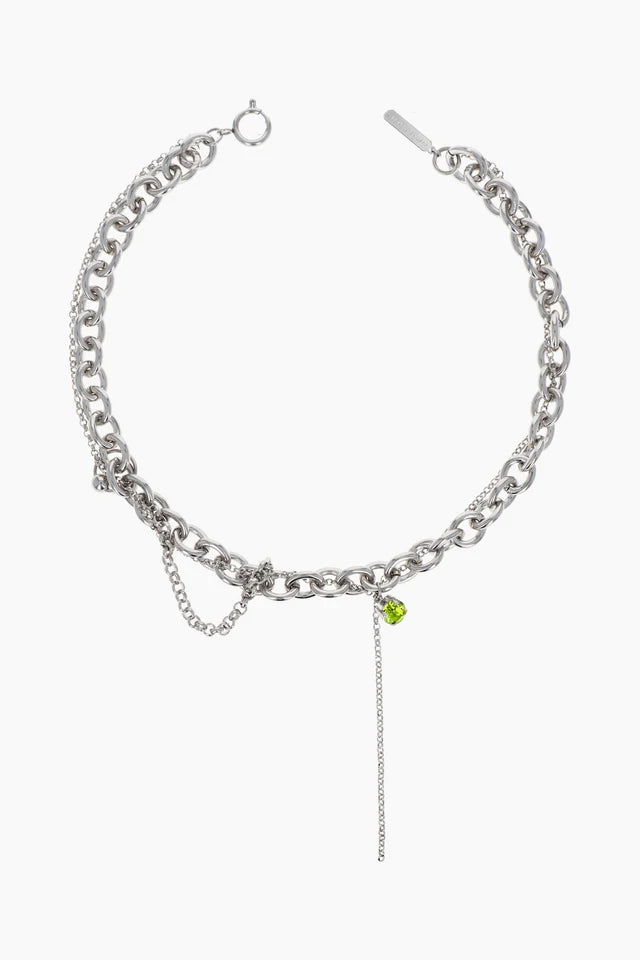 Collier Lucy Acid Green - Justine Clenquet