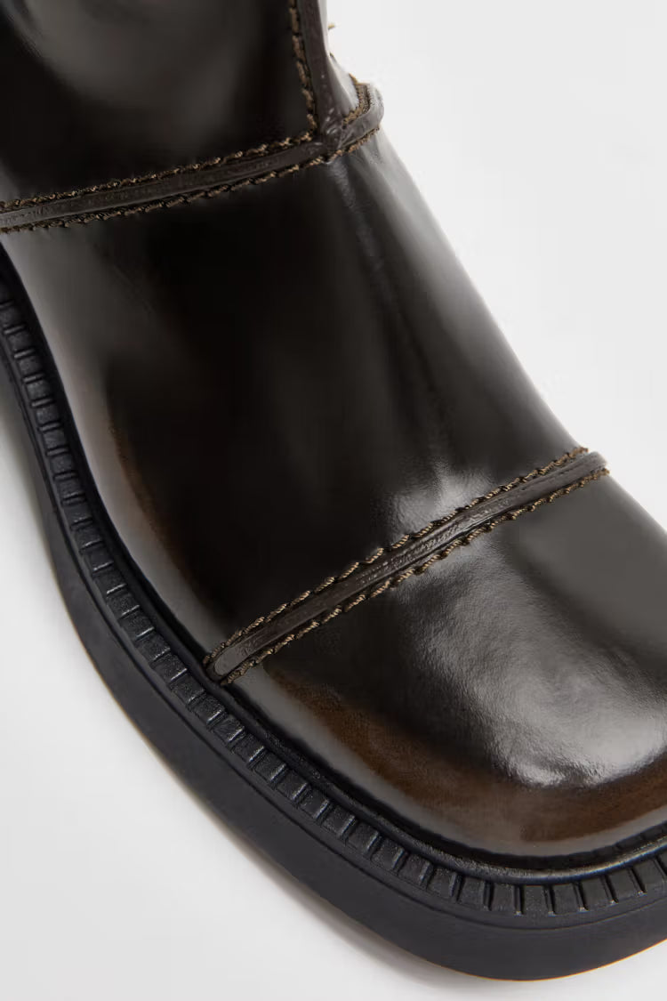 Bottes Dahlia Dark Brown - Miista