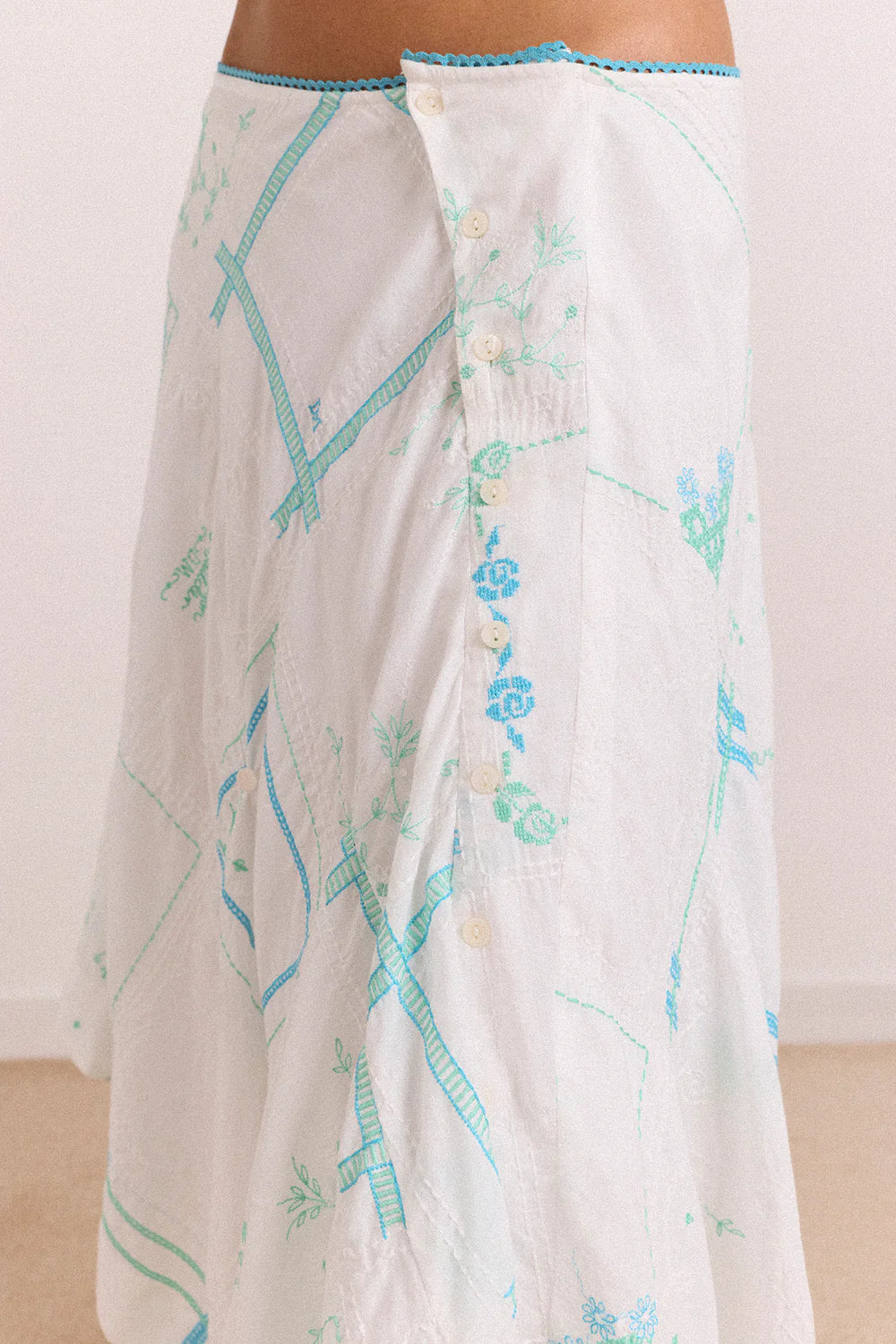 Jupe Asymétrique Corinne - Damson Madder