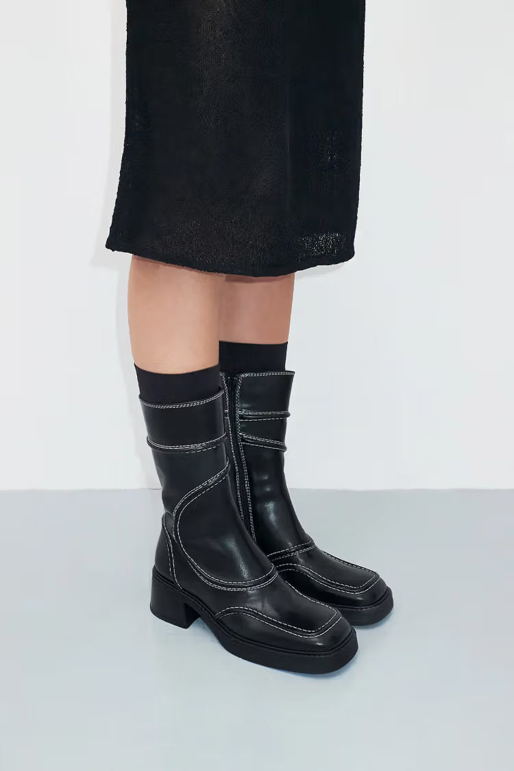 Bottes Malene Black - Miista