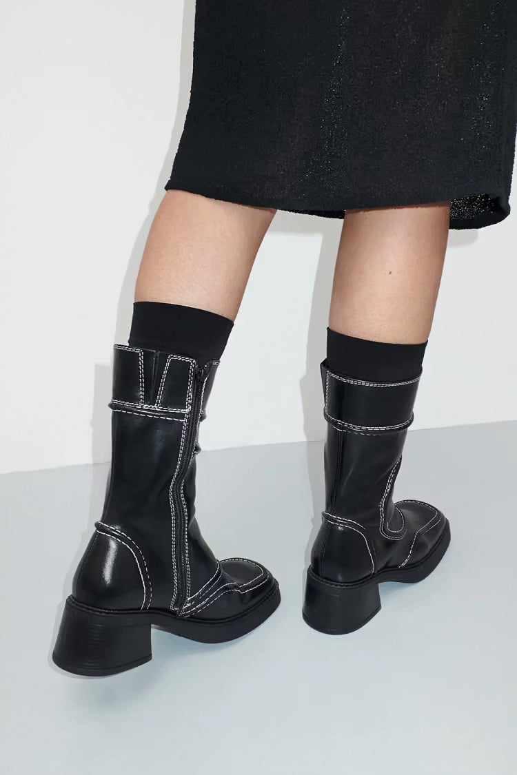 Bottes Malene Black - Miista
