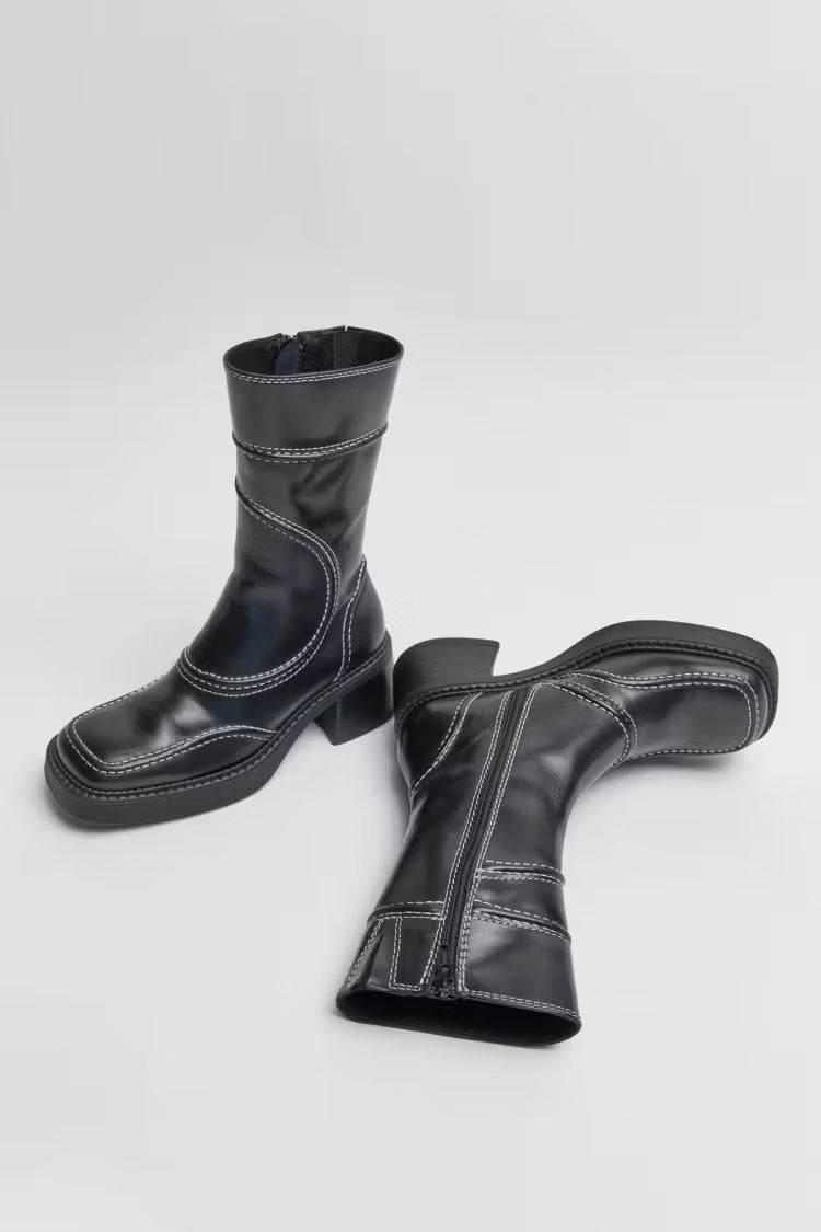 Bottes Malene Black - Miista