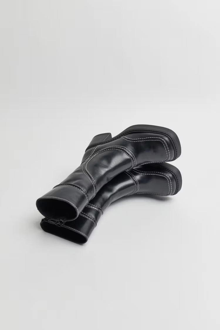 Bottes Malene Black - Miista