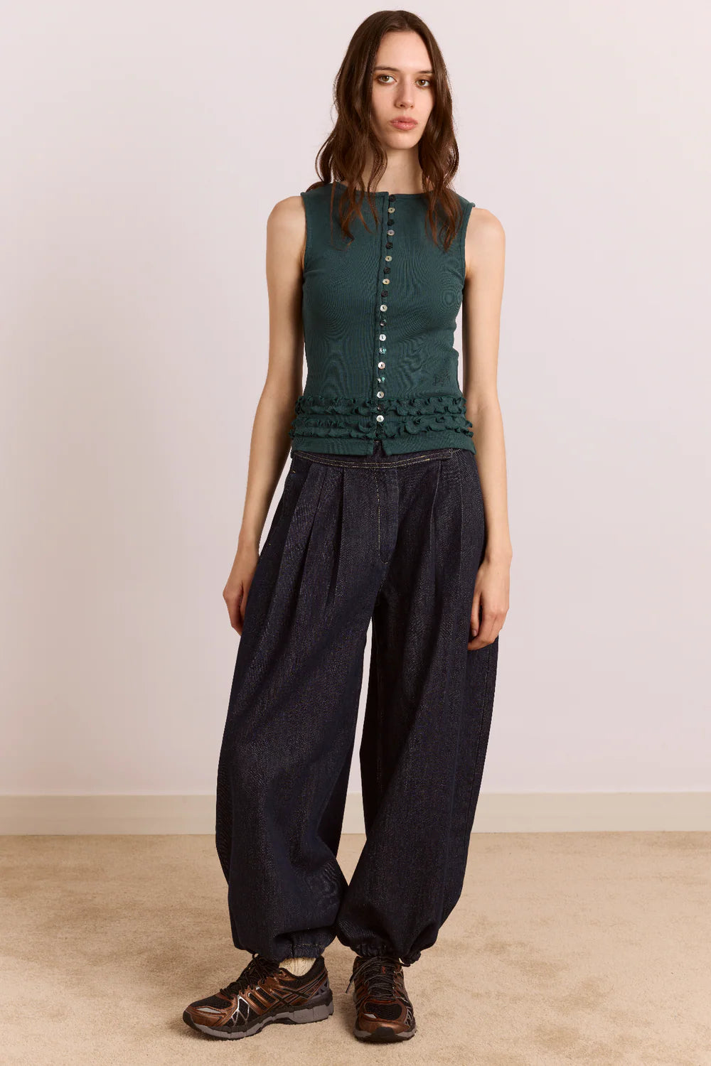 Jeans Balloon Mavi - Damson Madder
