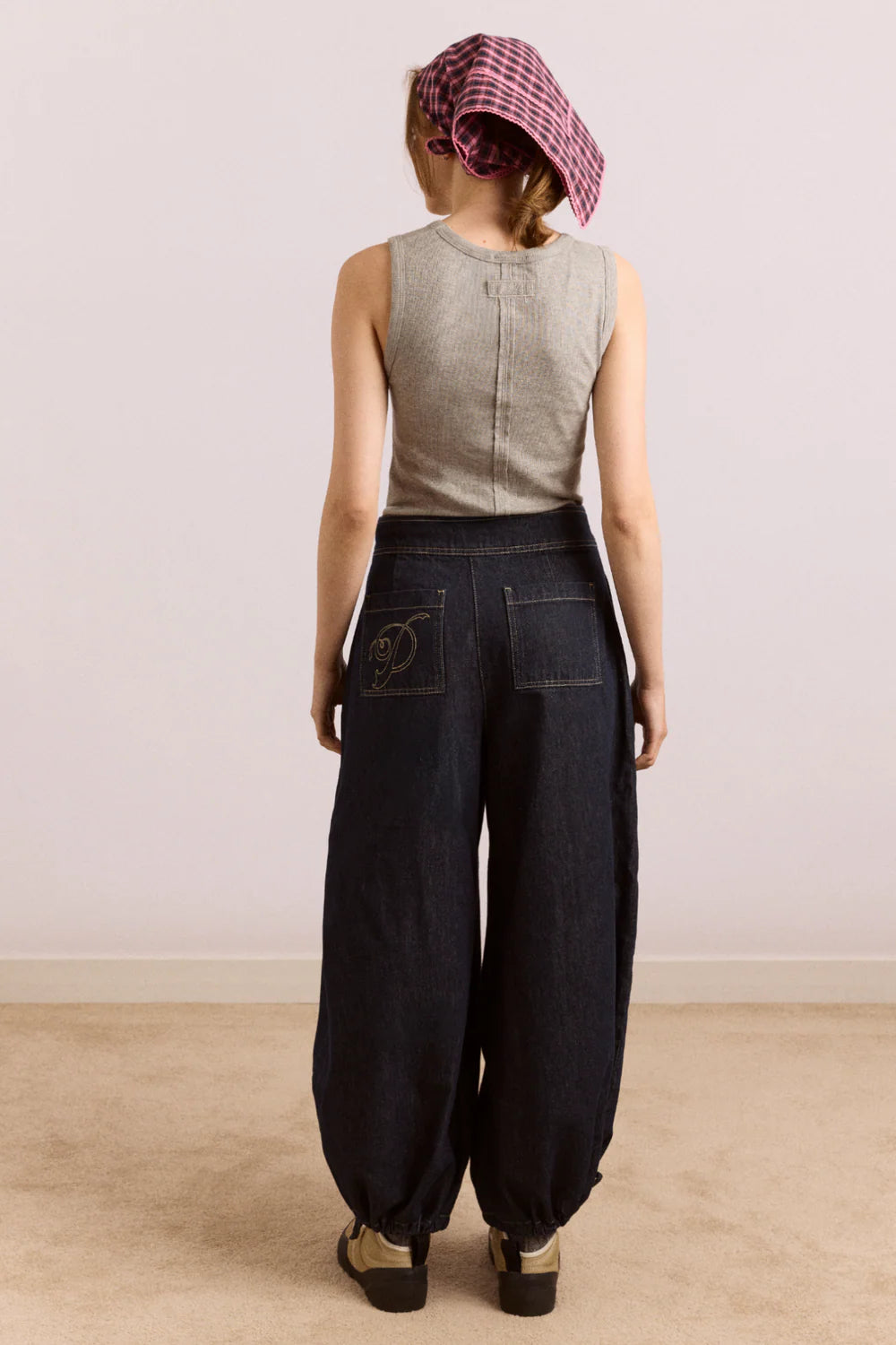 Jeans Balloon Mavi - Damson Madder