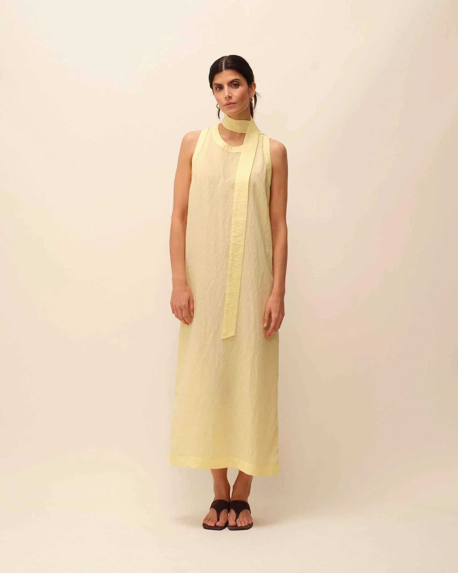 Robe Adid Jaune - Nitah