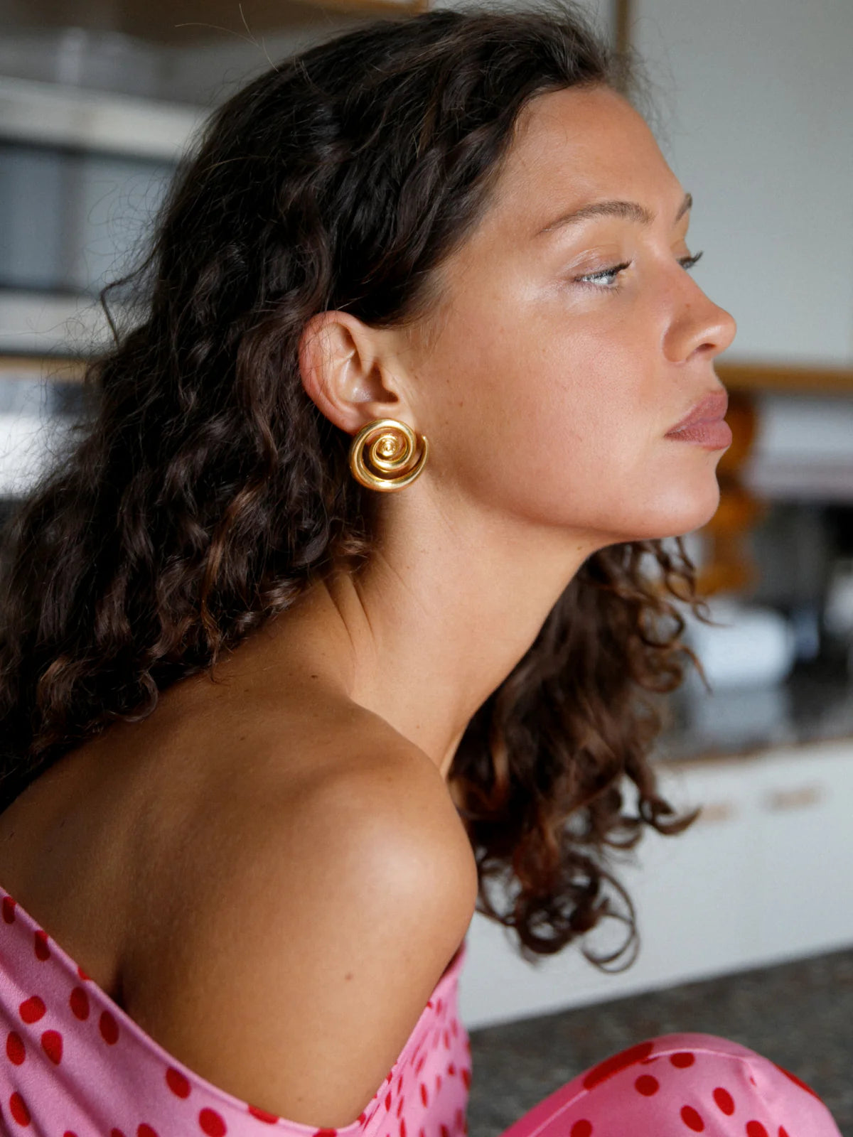 Ondina Gold Earrings - Susmie&