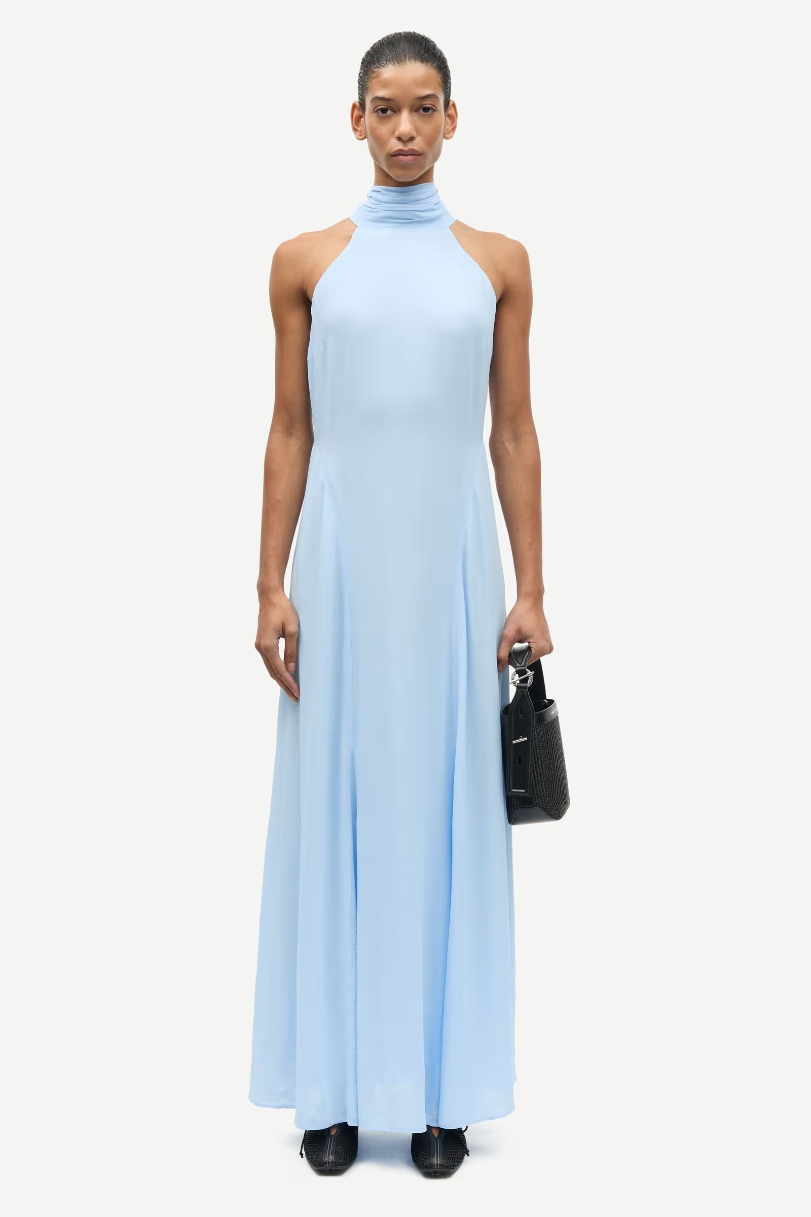 Robe Longue Bleu Ciel Saniva - Samsoe Samsoe
