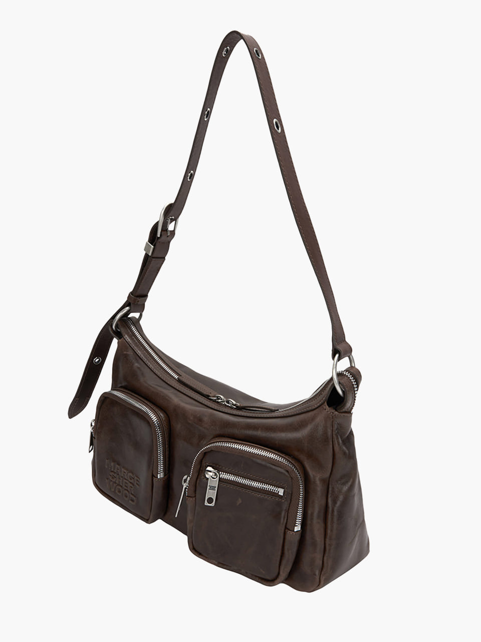 Sac Outpocket Hobo Washed Brown - Marge Sherwood
